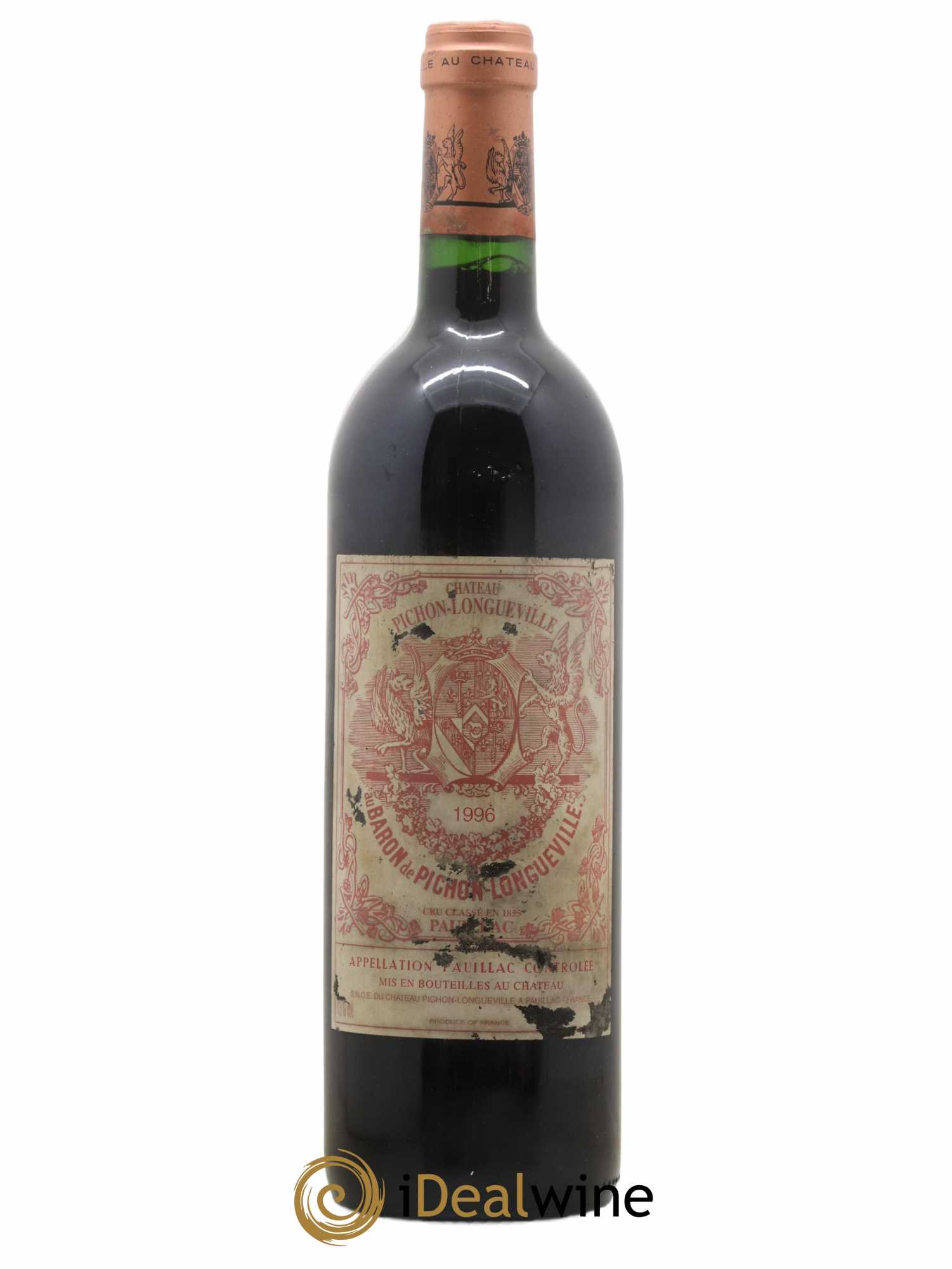 Pichon Longueville Baron 2ème Grand Cru Classé 1996 - Lot de 1 bouteille - 0