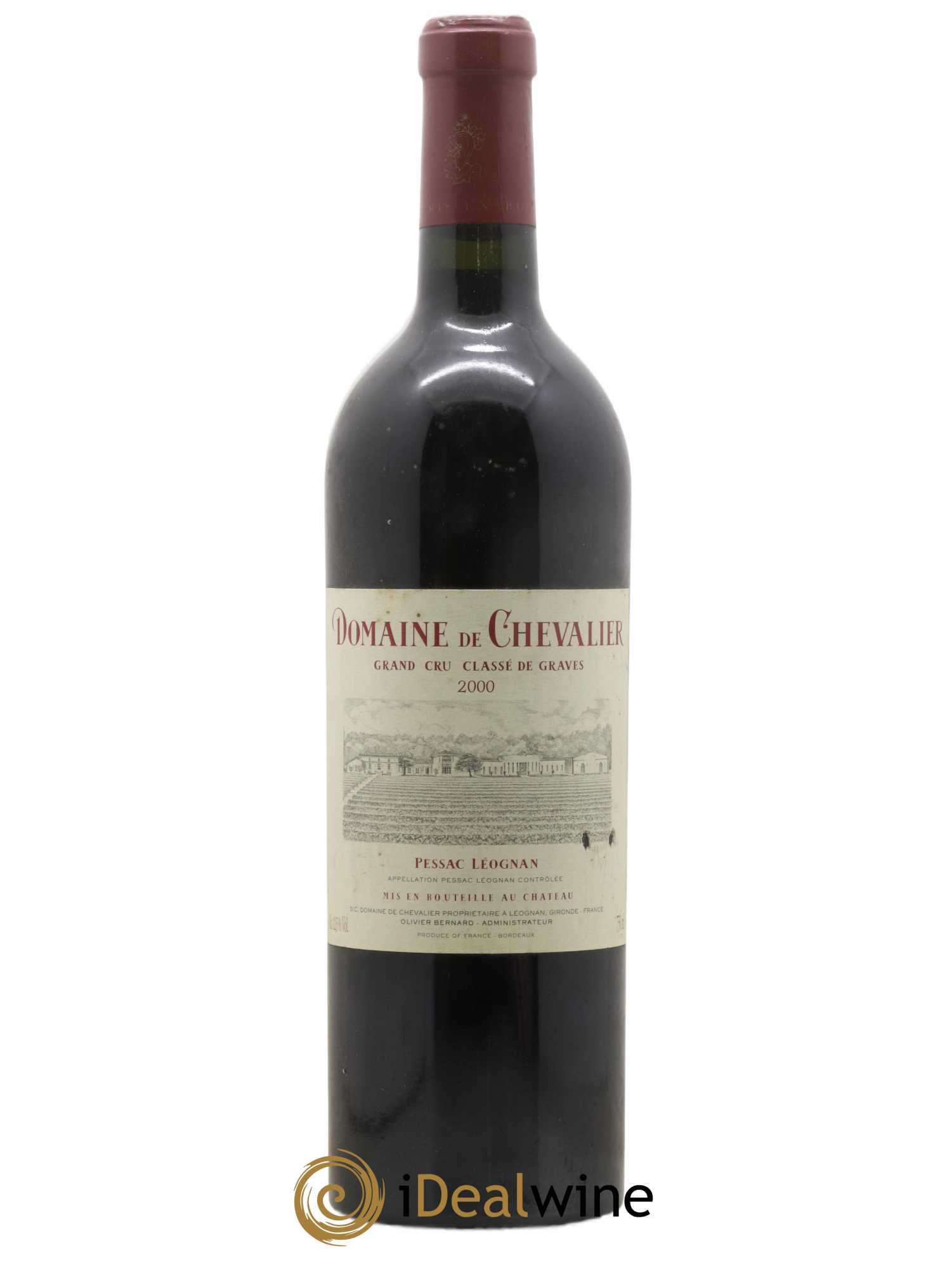 Domaine de Chevalier Cru Classé de Graves 2000 - Lot de 1 bouteille - 0