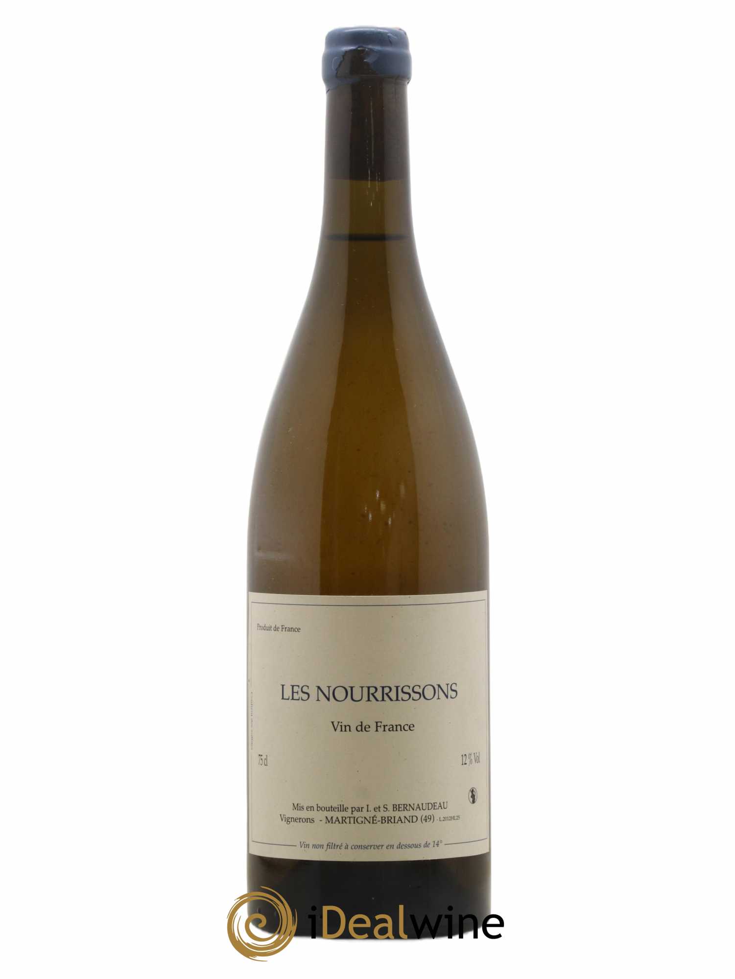 Vin de France Les Nourrissons Stéphane Bernaudeau 2012 - Lot de 1 bouteille - 0