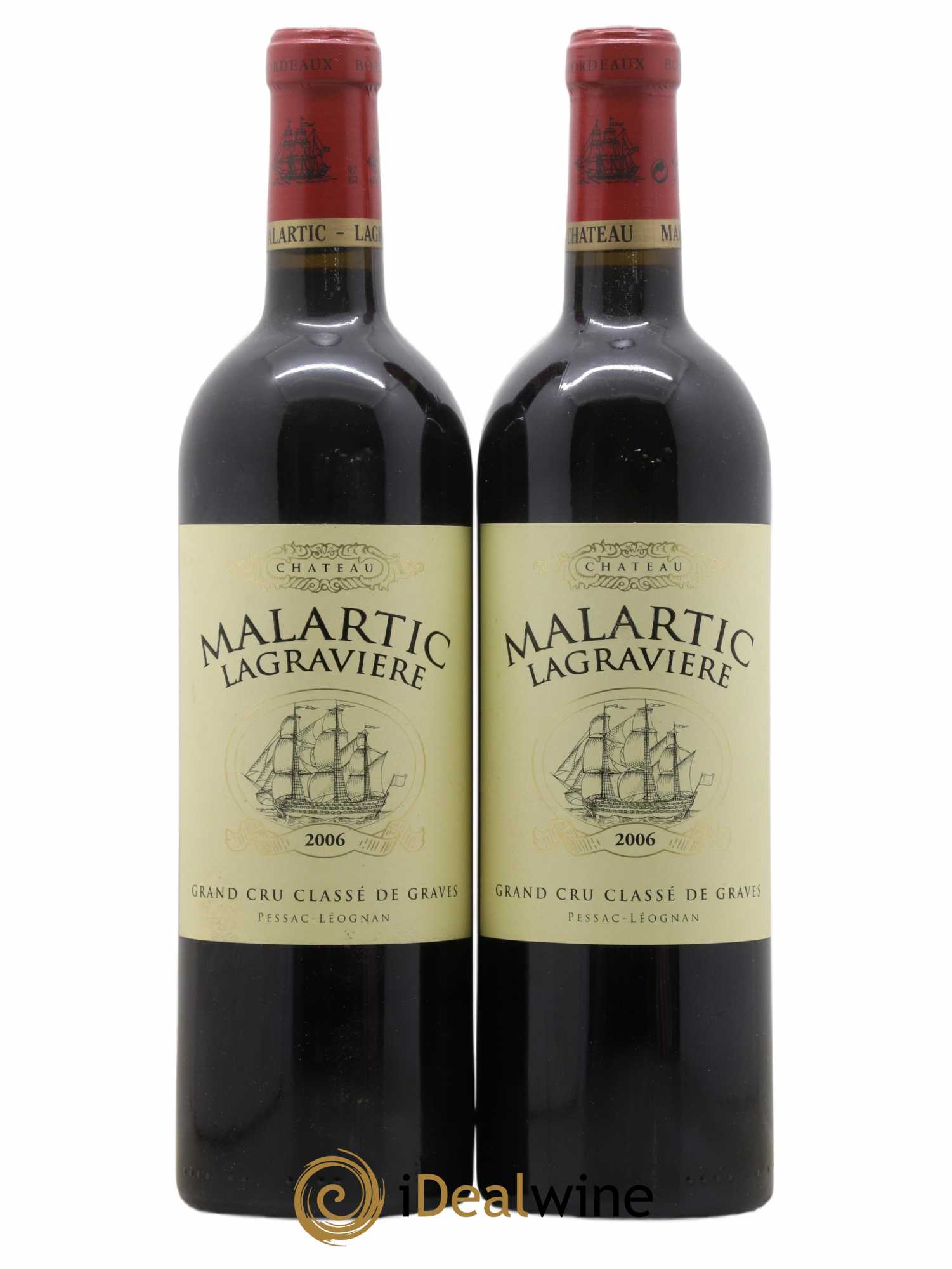 Château Malartic-Lagravière Cru Classé de Graves 2006 - Lot de 2 bouteilles - 0