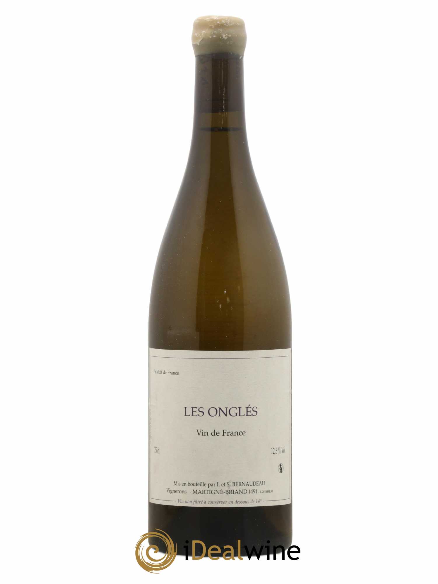 Vin de France Les Onglés Stéphane Bernaudeau 2014 - Lot de 1 bouteille - 0