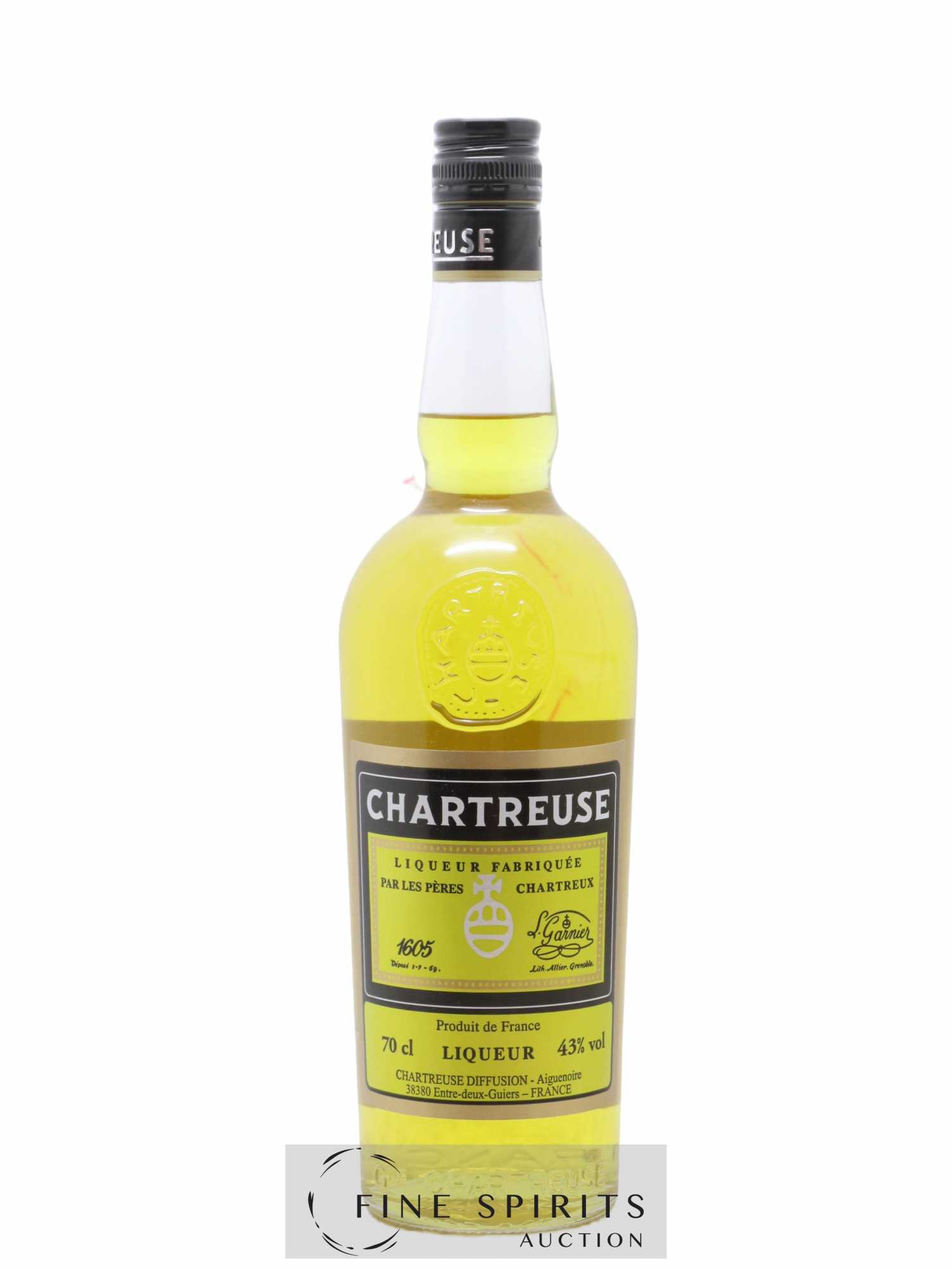 Chartreuse Of. Jaune Mise 2022 - Lot de 1 bouteille - 0