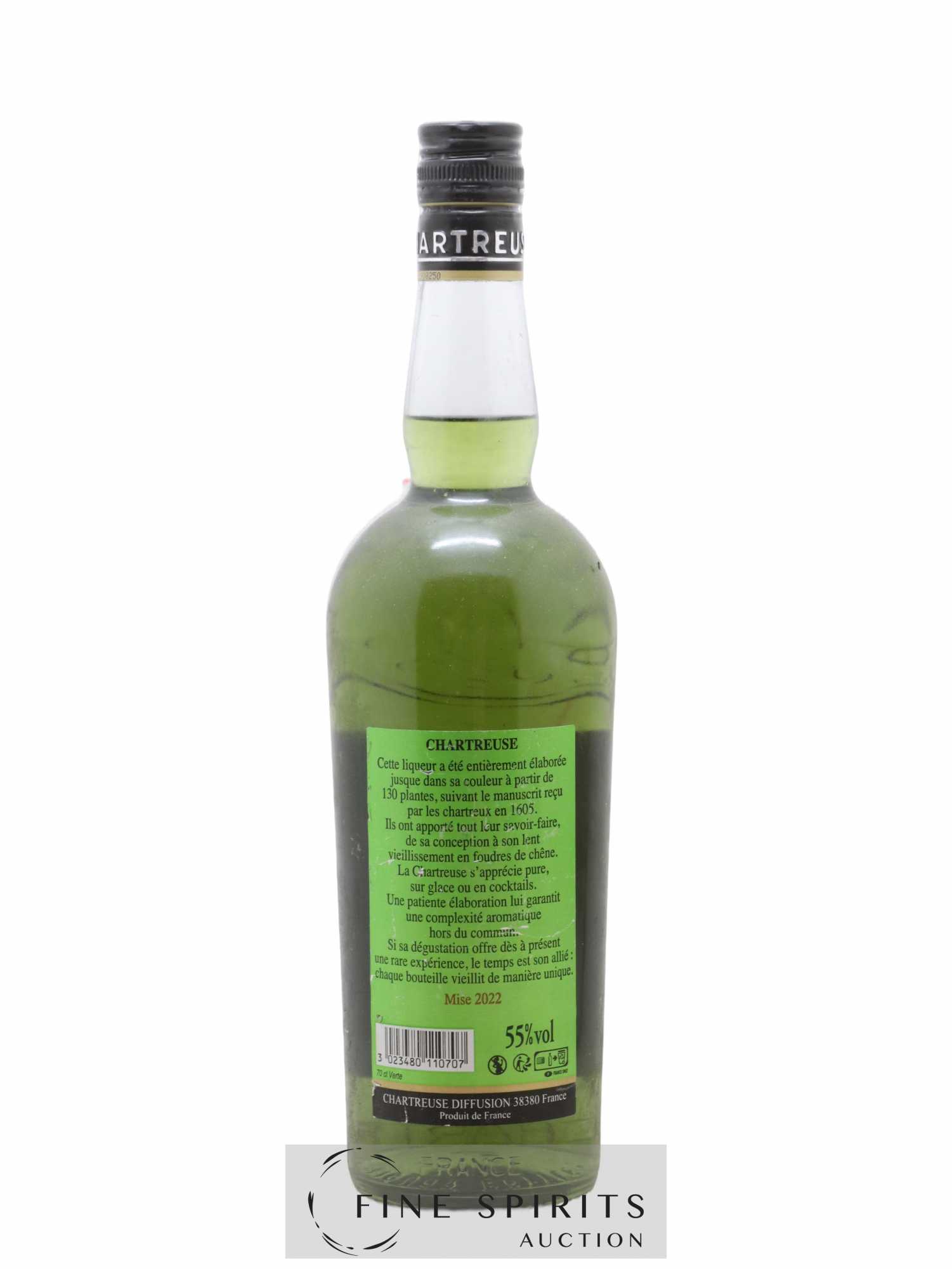 Chartreuse Of. Verte Mise 2022 - Posten von 1 Flasche - 1