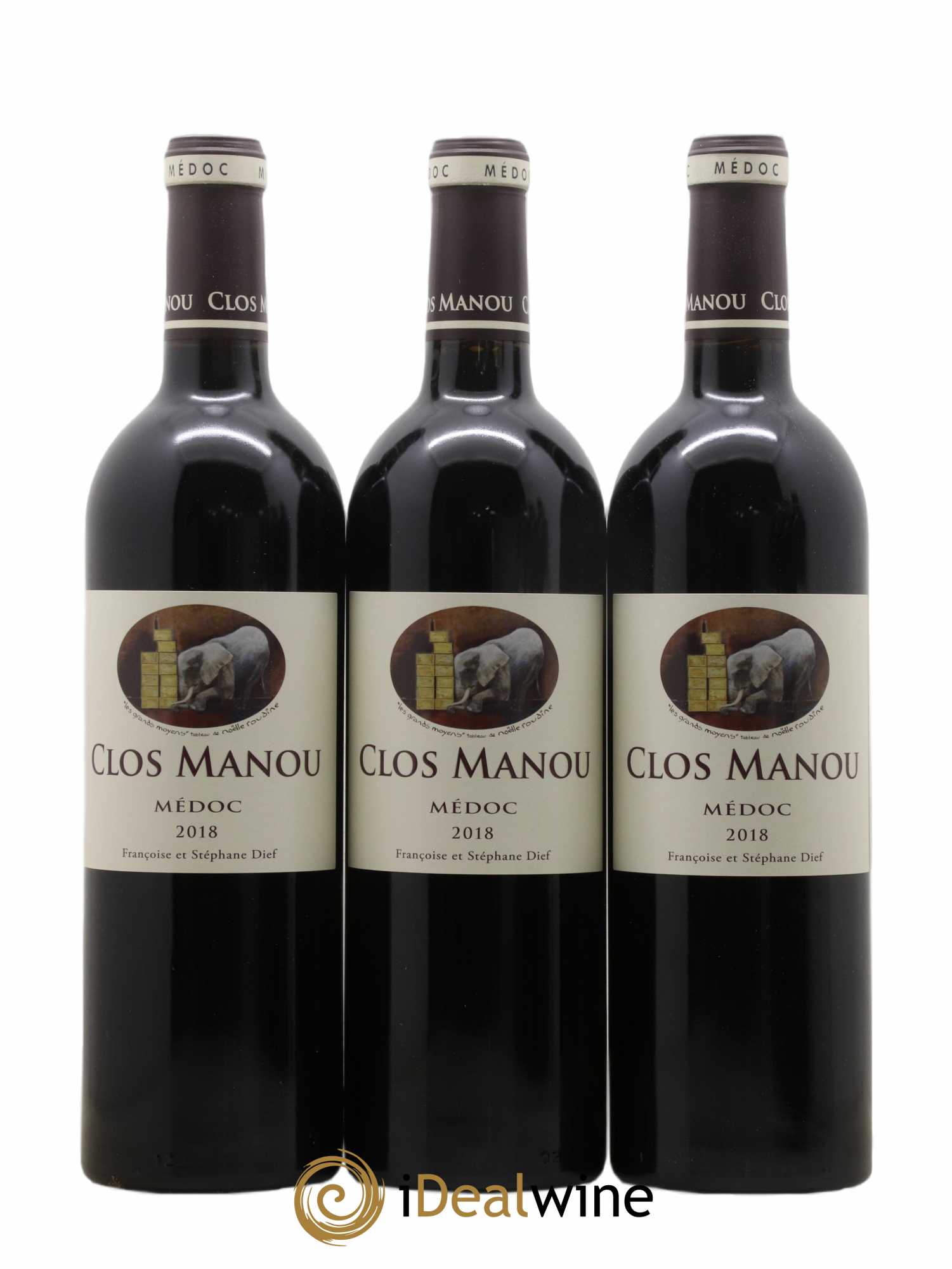 Clos Manou 2018 - Lot de 6 bouteilles - 1