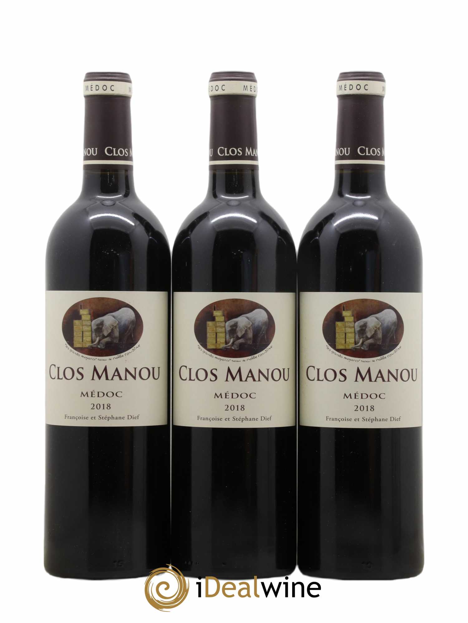Clos Manou 2018 - Lot de 6 bouteilles - 2
