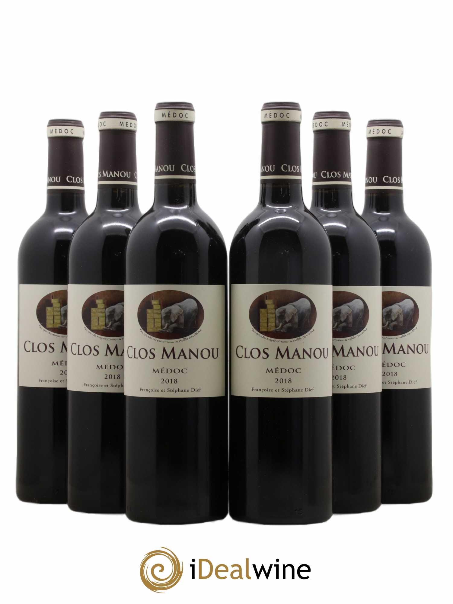 Clos Manou 2018 - Lot de 6 bouteilles - 0