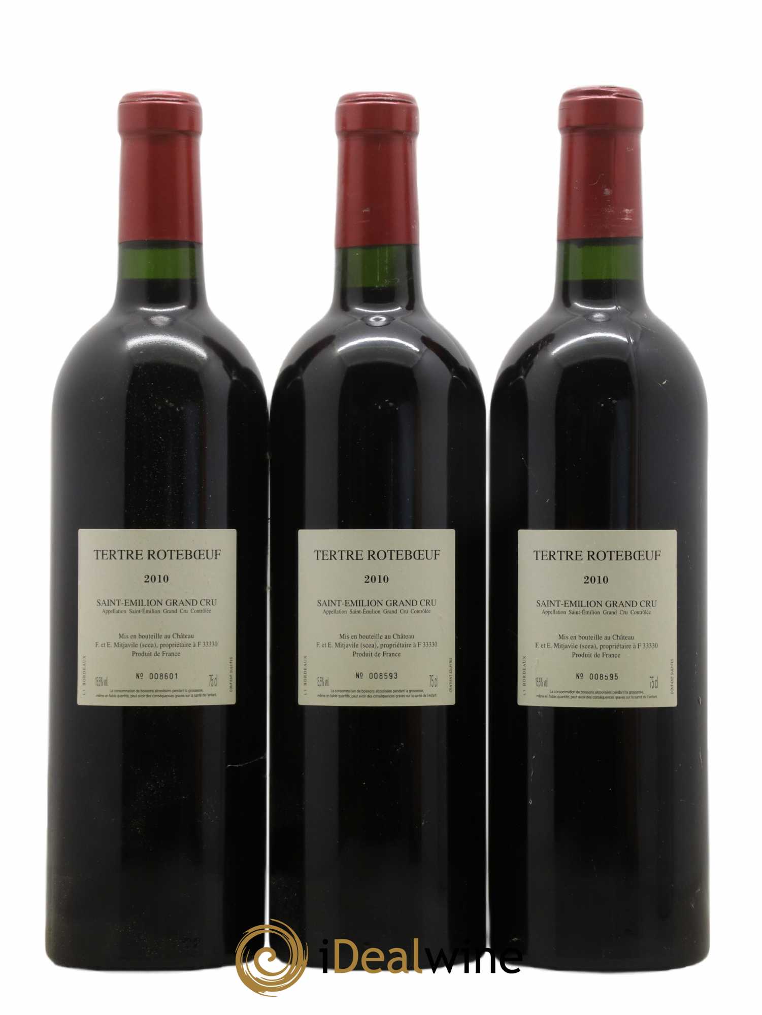 Château Tertre Roteboeuf 2010 - Lot of 6 bottles - 4