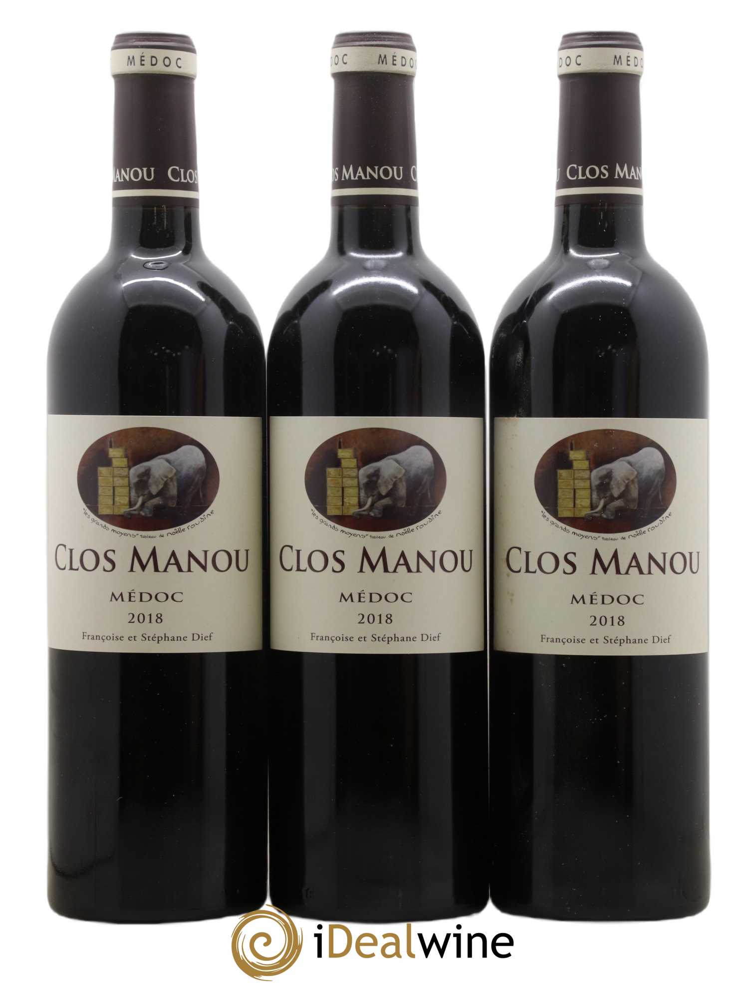 Clos Manou 2018 - Posten von 6 Flaschen - 2