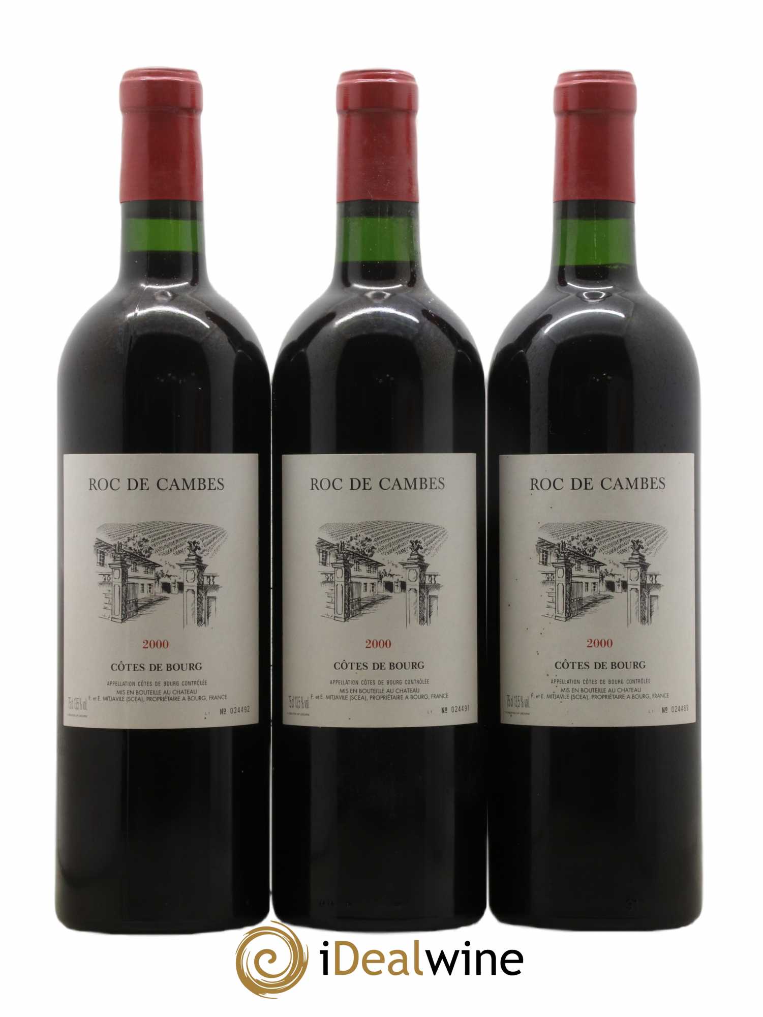 Roc de Cambes 2000 - Posten von 6 Flaschen - 1