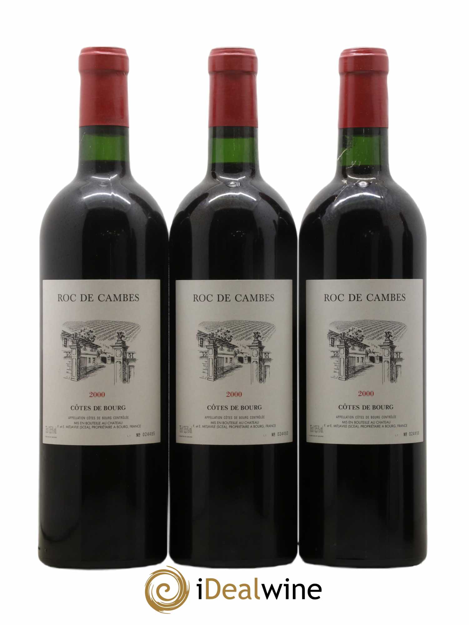 Roc de Cambes 2000 - Posten von 6 Flaschen - 2