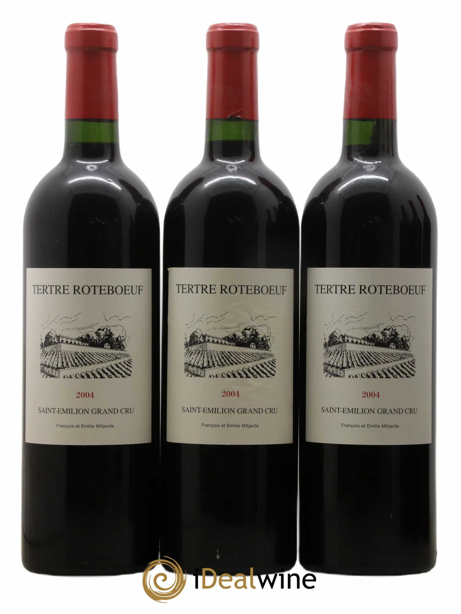 Château Tertre Roteboeuf 2004 - Lot de 6 bouteilles - 1