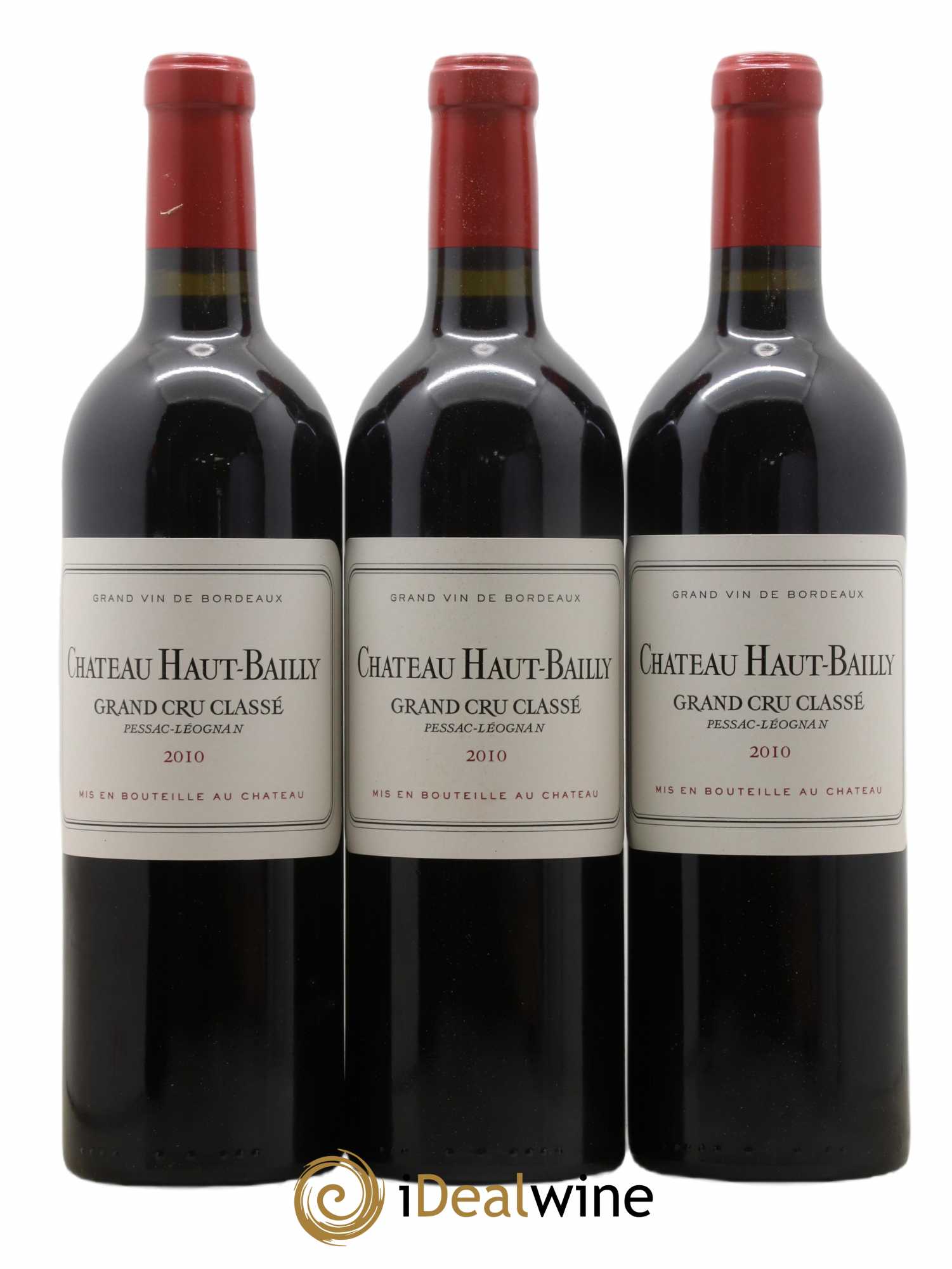 Château Haut-Bailly Cru Classé de Graves 2010 - Lot de 6 bouteilles - 1