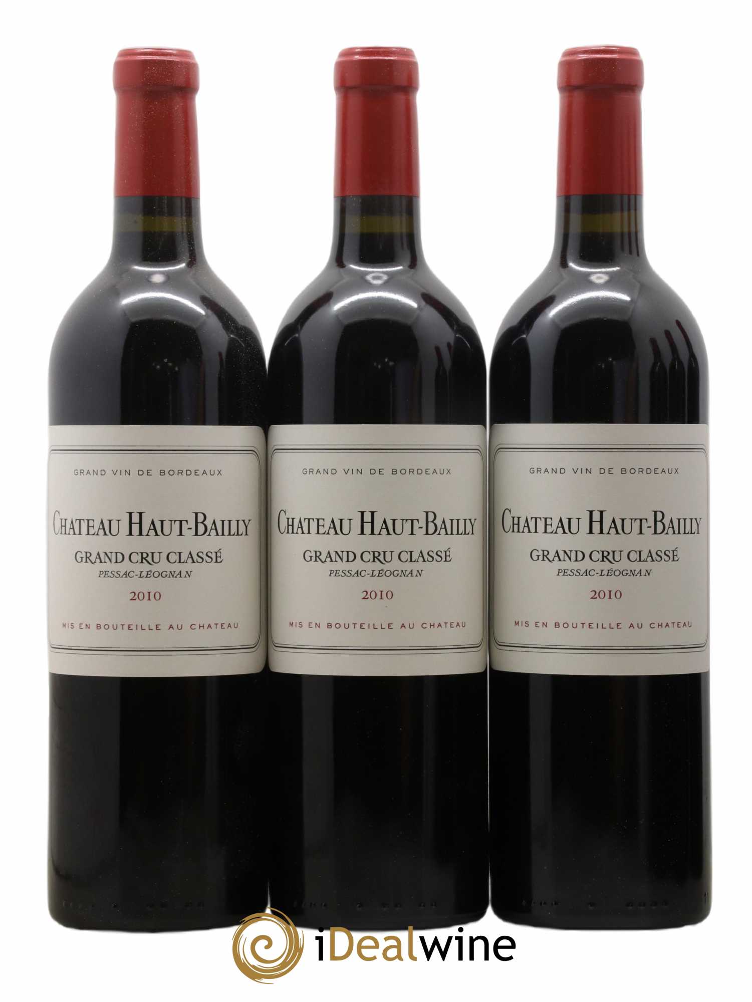 Château Haut-Bailly Cru Classé de Graves 2010 - Lot de 6 bouteilles - 3