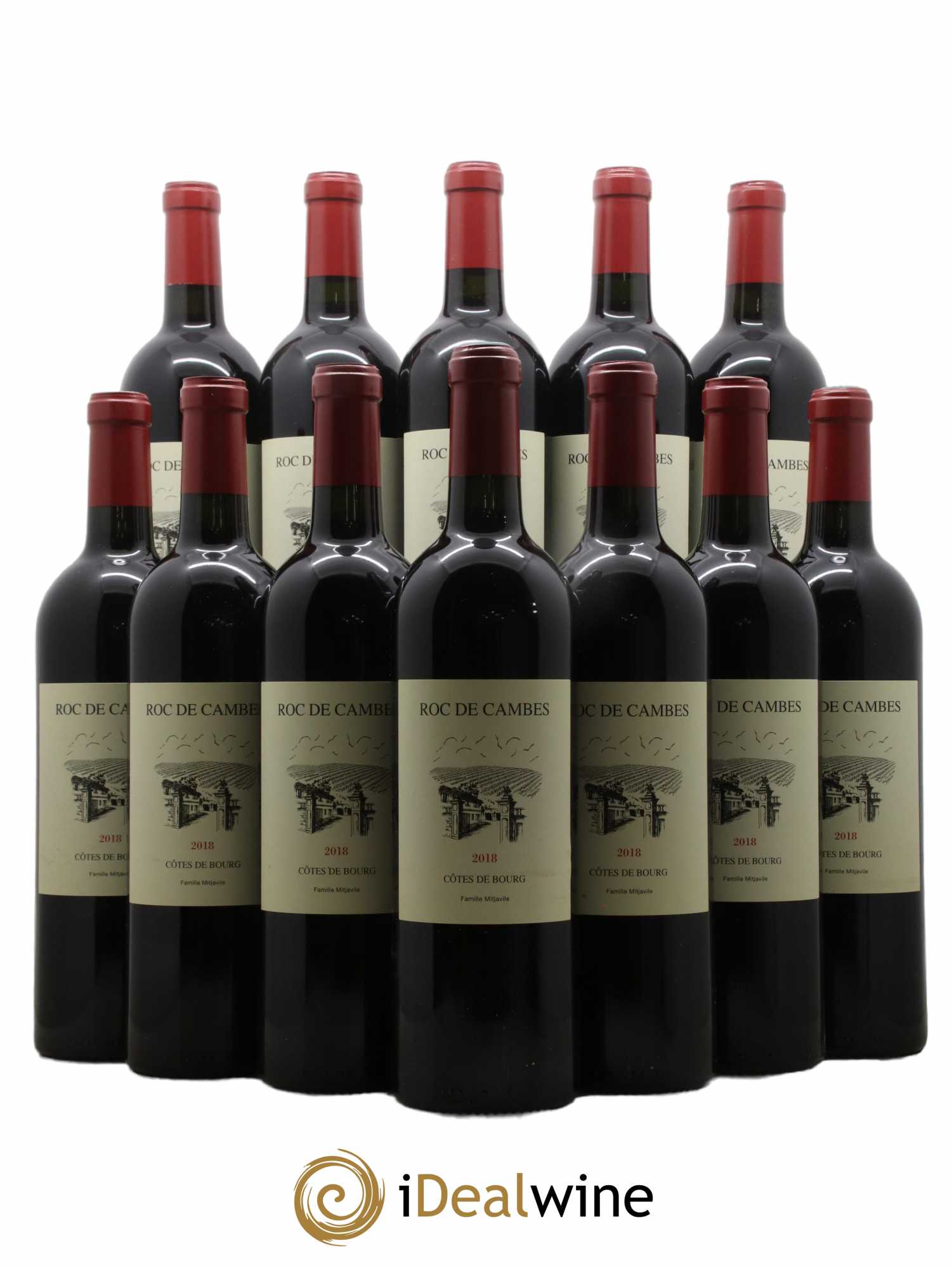 Roc de Cambes 2018 - Lot de 12 bouteilles - 0