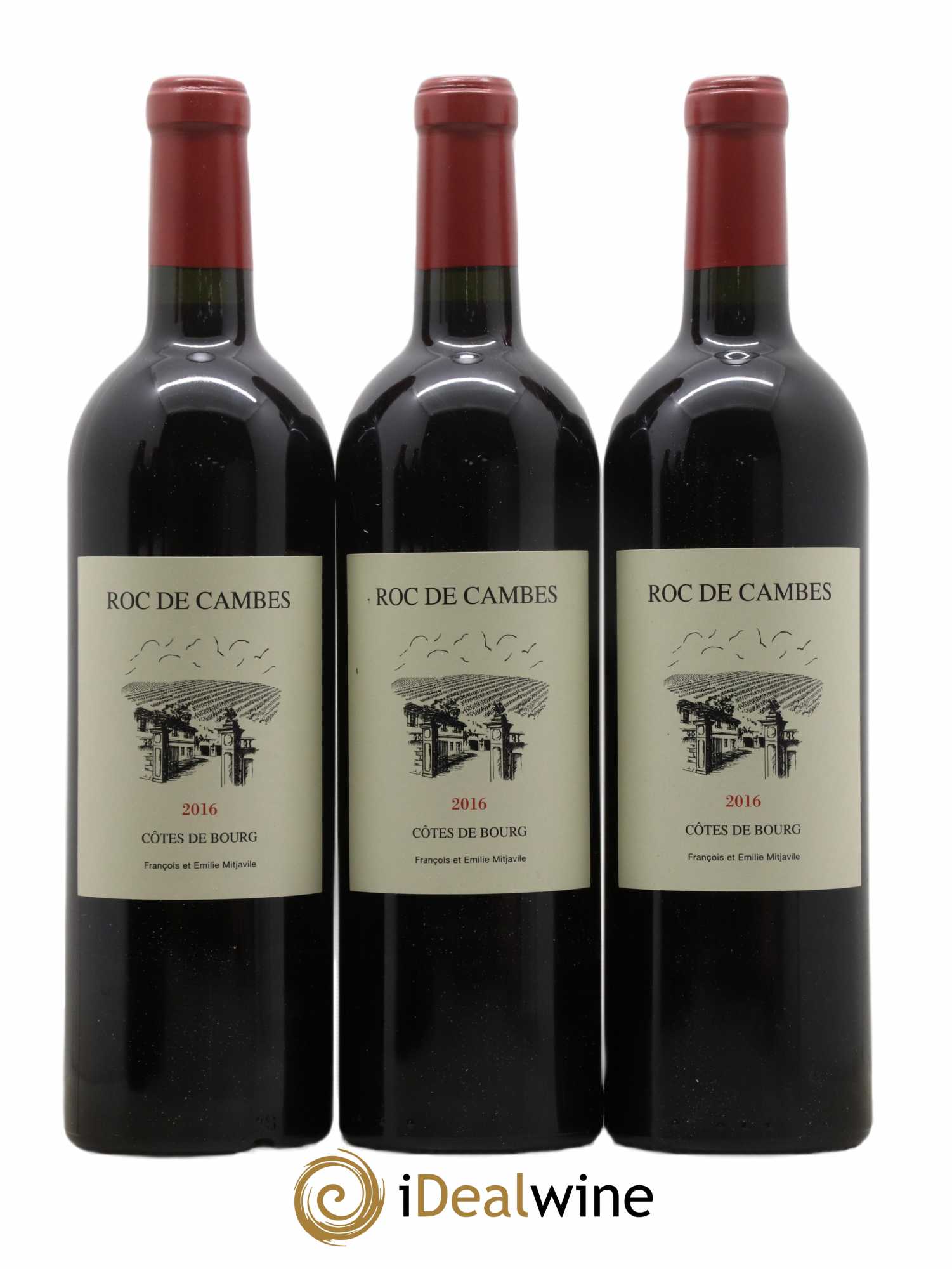 Roc de Cambes 2016 - Posten von 12 Flaschen - 1
