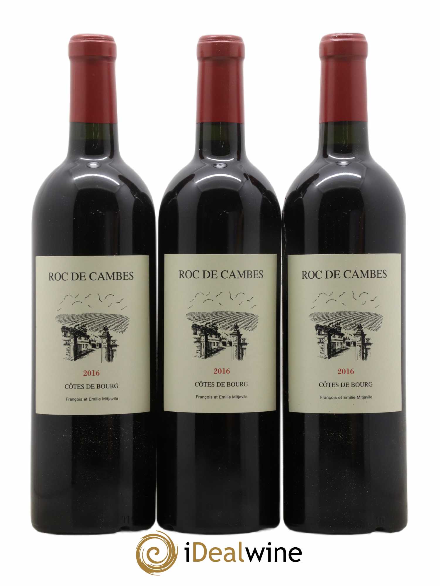 Roc de Cambes 2016 - Posten von 12 Flaschen - 3