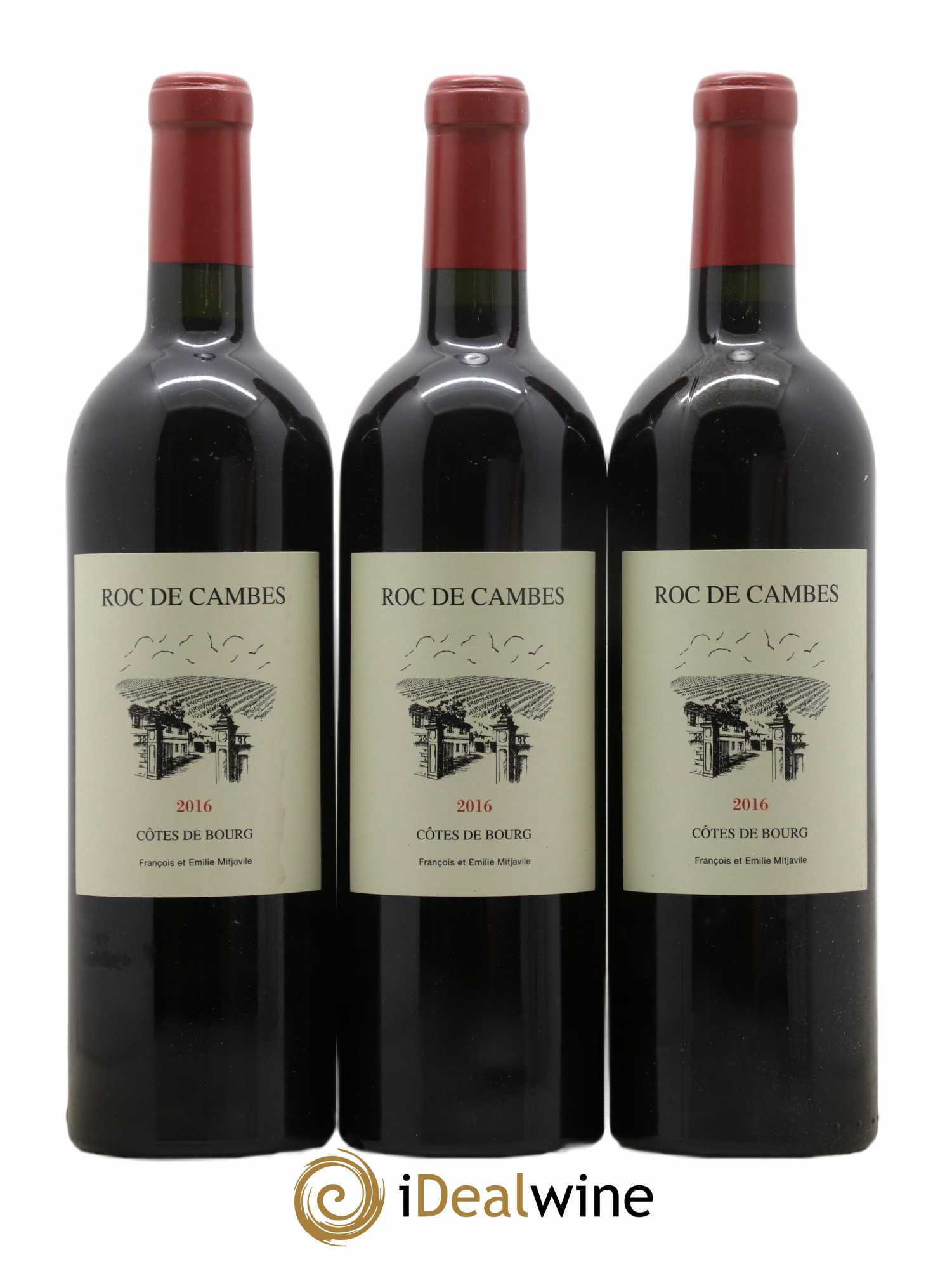 Roc de Cambes 2016 - Posten von 12 Flaschen - 5