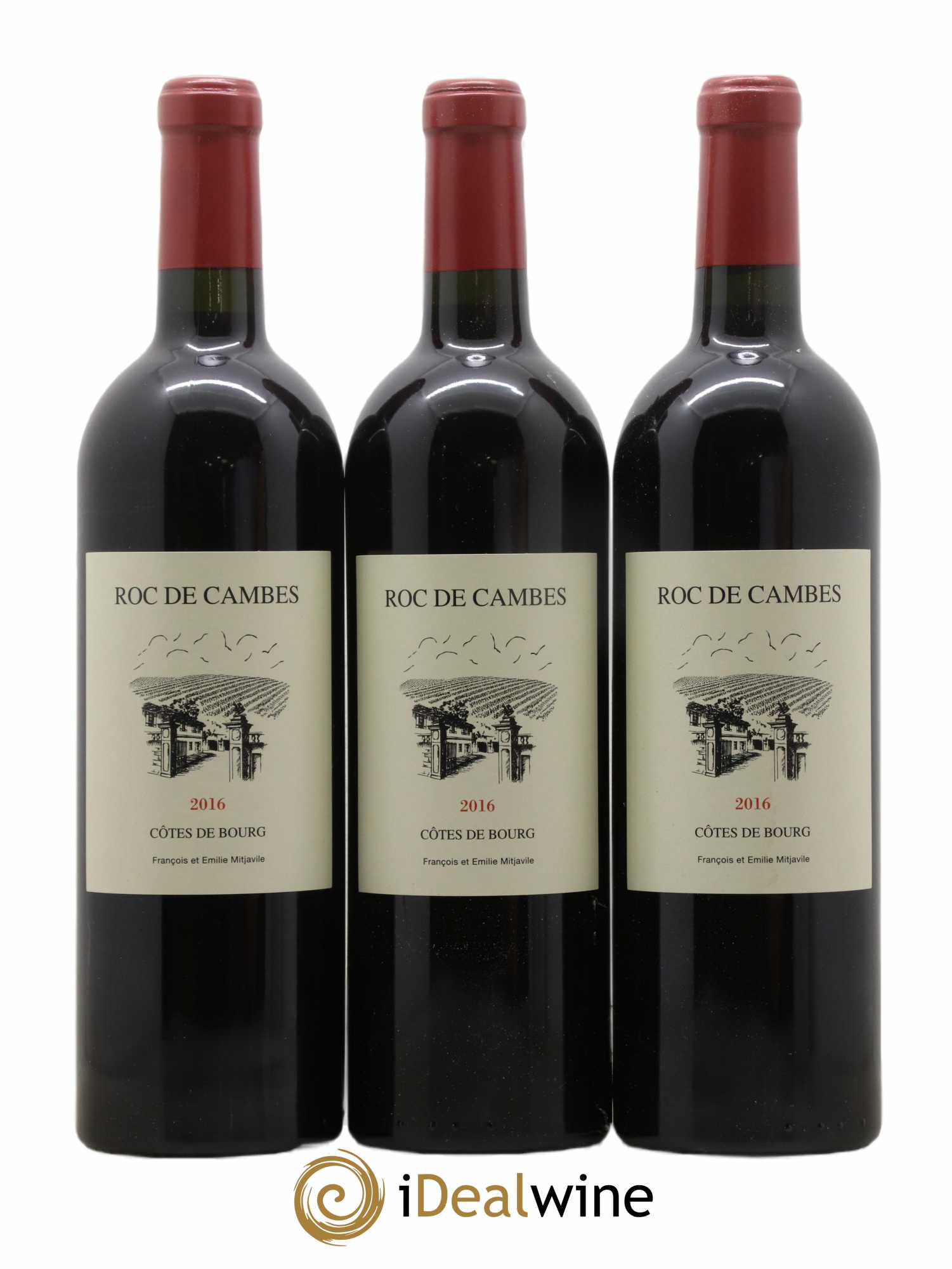 Roc de Cambes 2016 - Posten von 12 Flaschen - 7