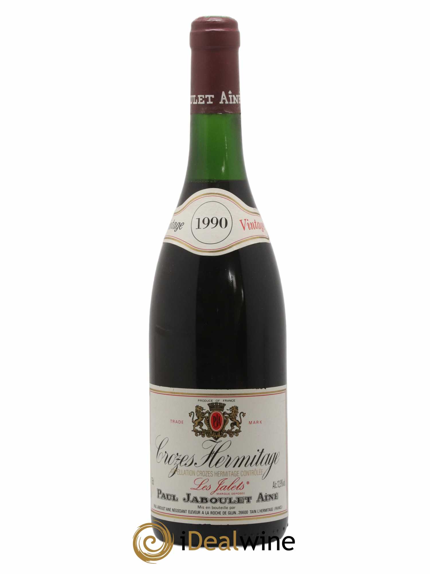 Crozes-Hermitage Les Jalets Paul Jaboulet Ainé 1990 - Lot de 1 bouteille - 0