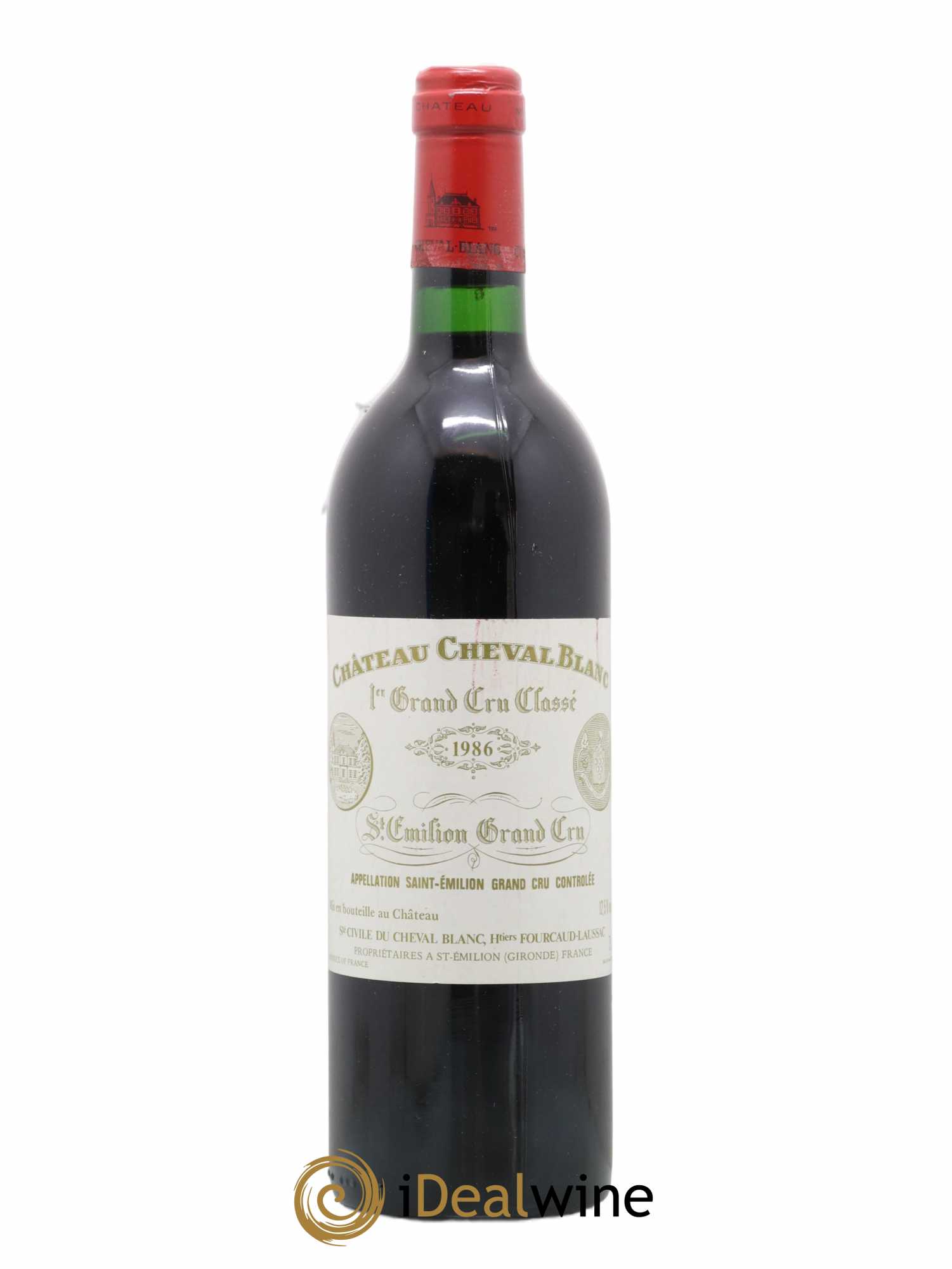 Château Cheval Blanc 1er Grand Cru Classé A 1986 - Lot de 1 bouteille - 0