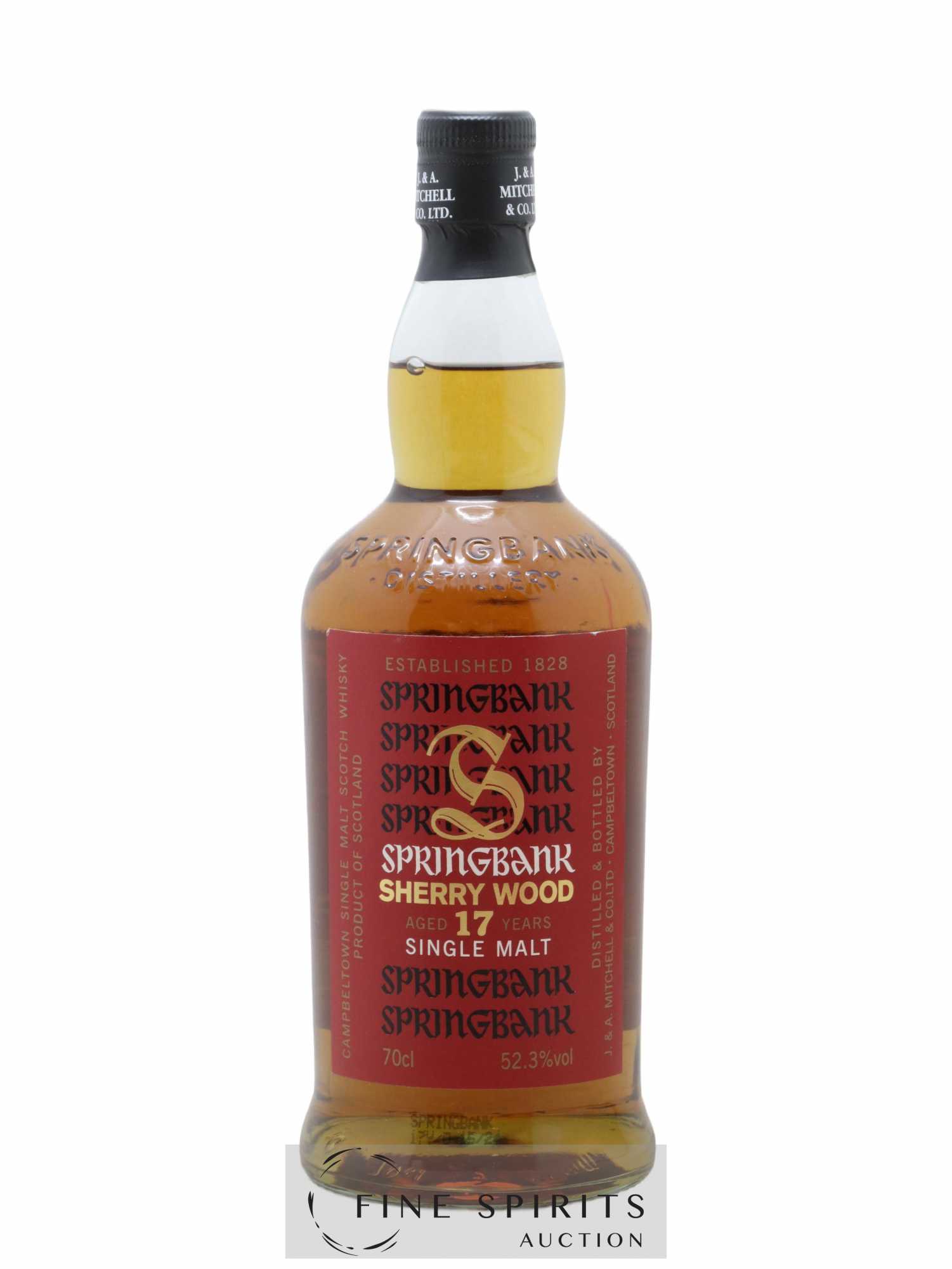Springbank 17 years 1997 Of. One of 9120 bottles - Bottled 2015 Sherry Wood - Lot de 1 bouteille - 1