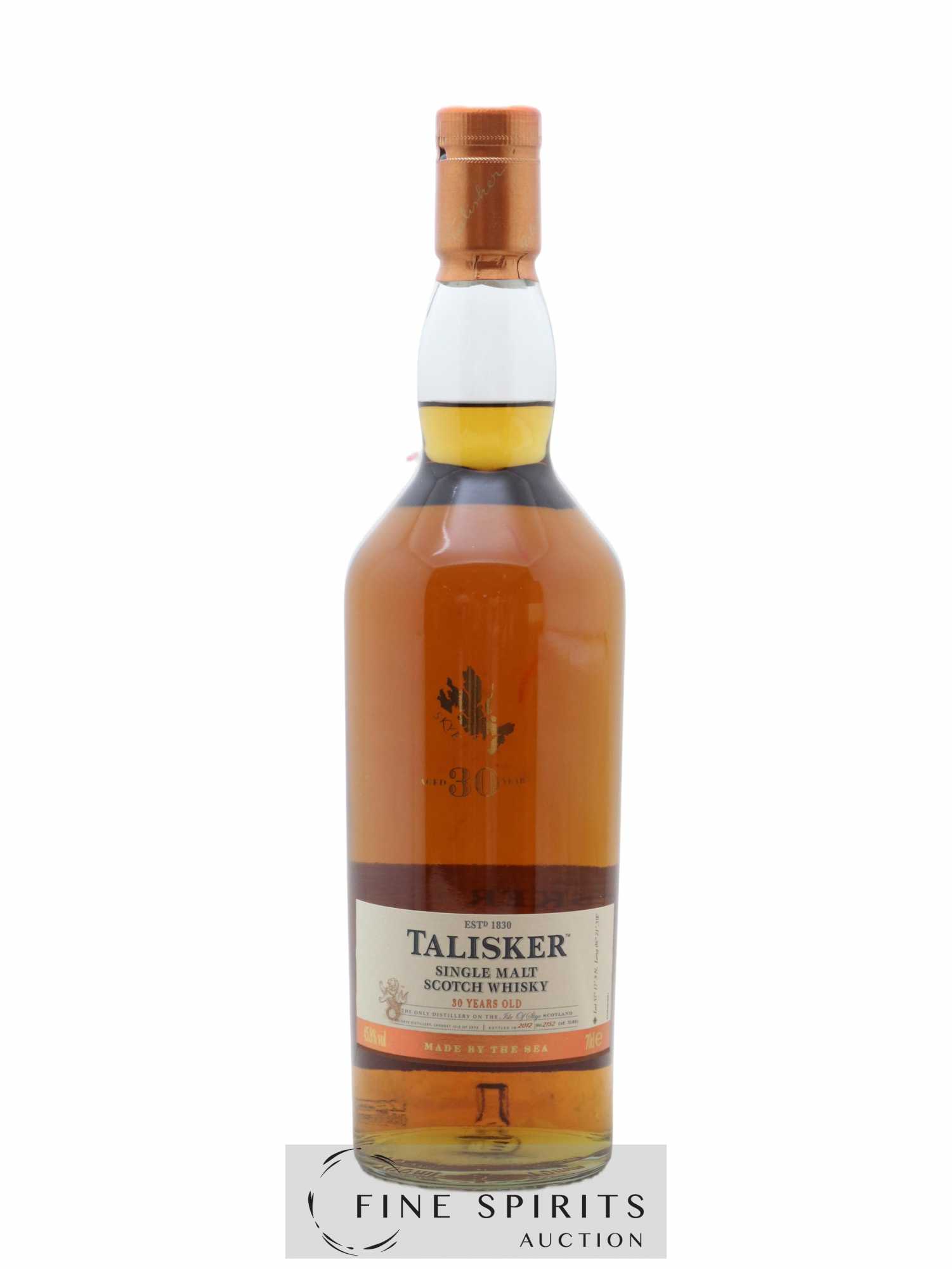 Talisker 30 years Of. One of 3186 - bottled 2012 - Posten von 1 Flasche - 1