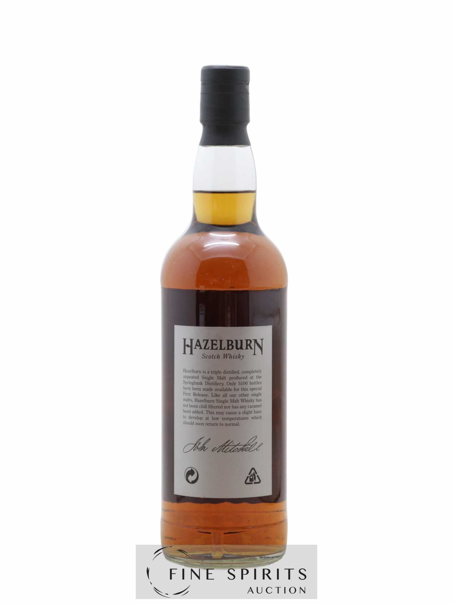 Hazelburn 8 years Of. First Edition - Posten von 1 Flasche - 2