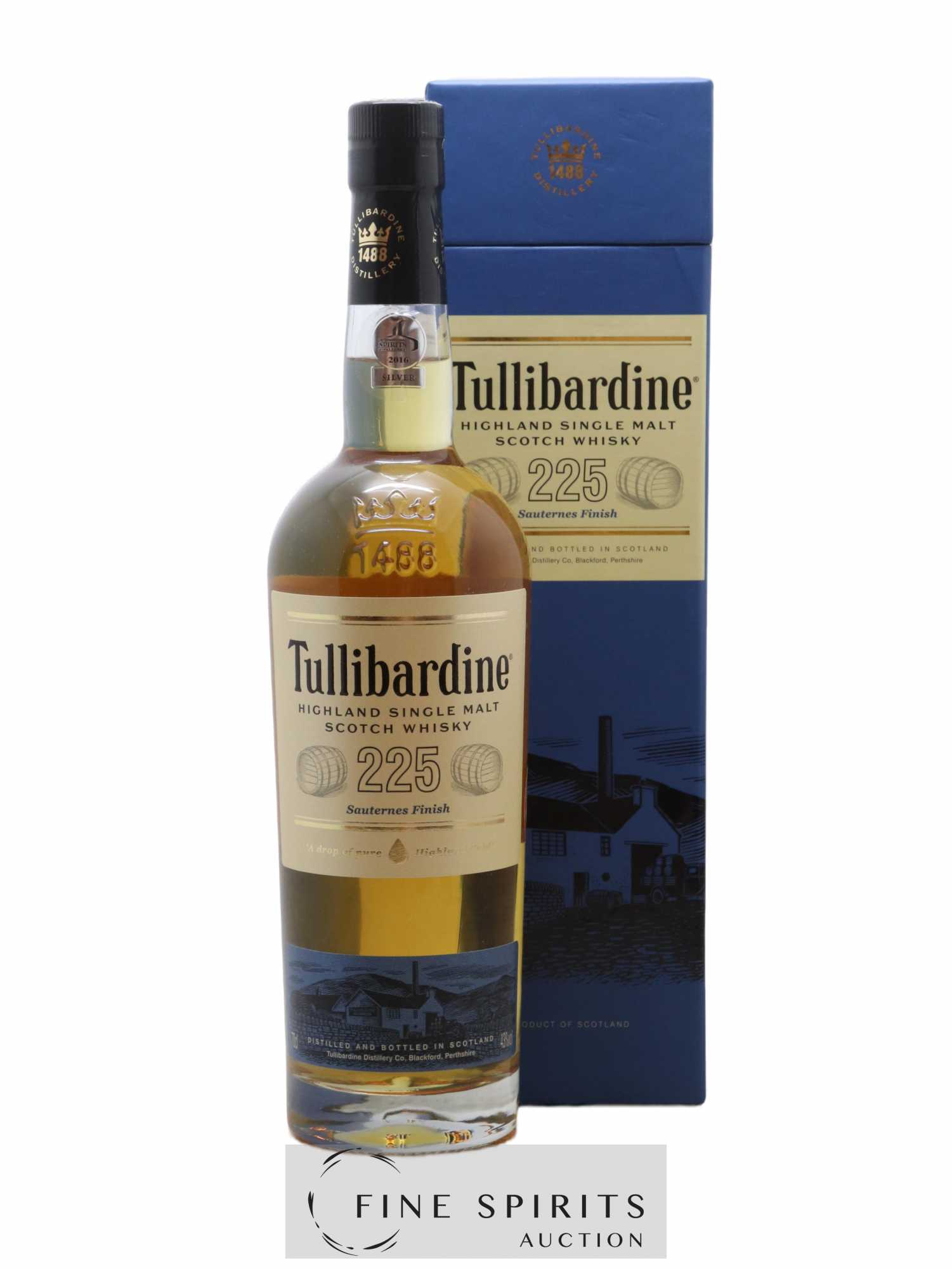 Tullibardine Of. 225 Sauternes Cask Finish - Lot de 1 bouteille - 0