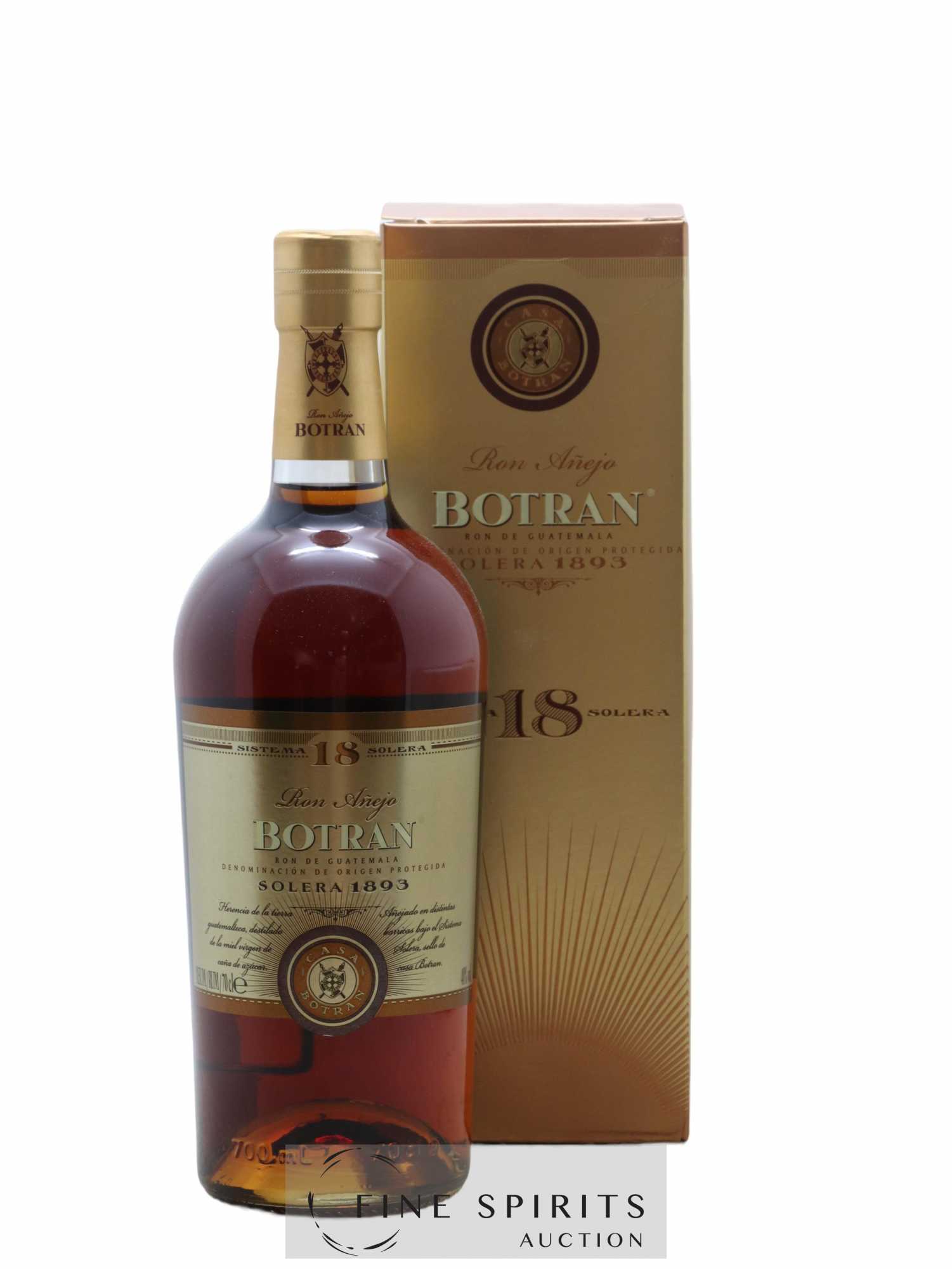 Botran 18 years Of. Solera 1893 Añejo - Lot of 1 bottle - 0