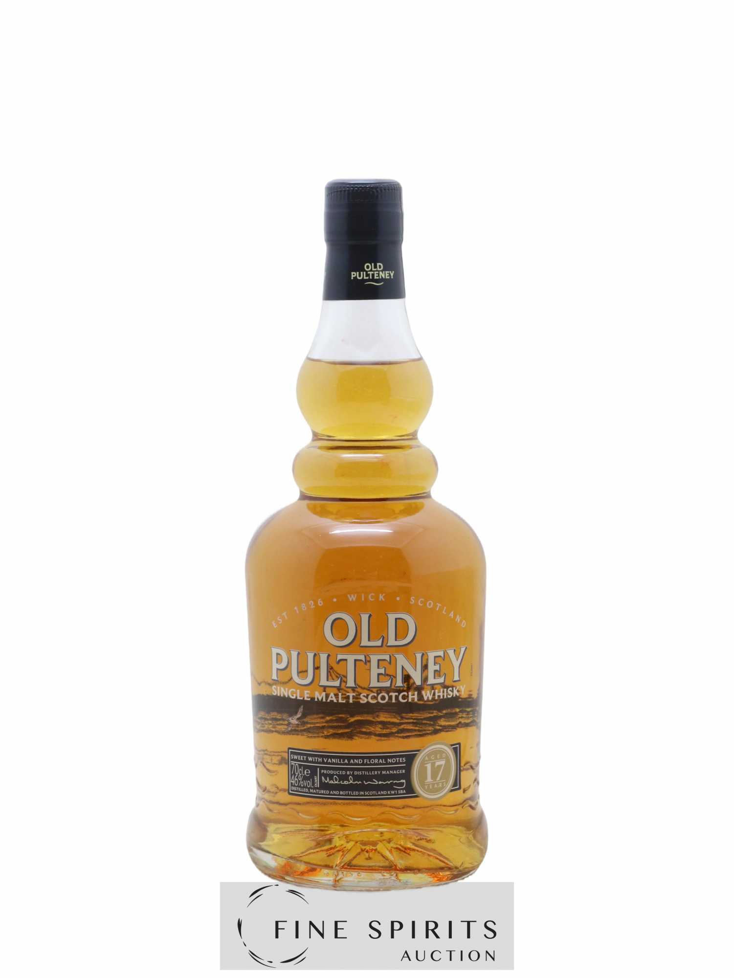 Old Pulteney 17 years Of. Unchill-Filtered - Posten von 1 Flasche - 1