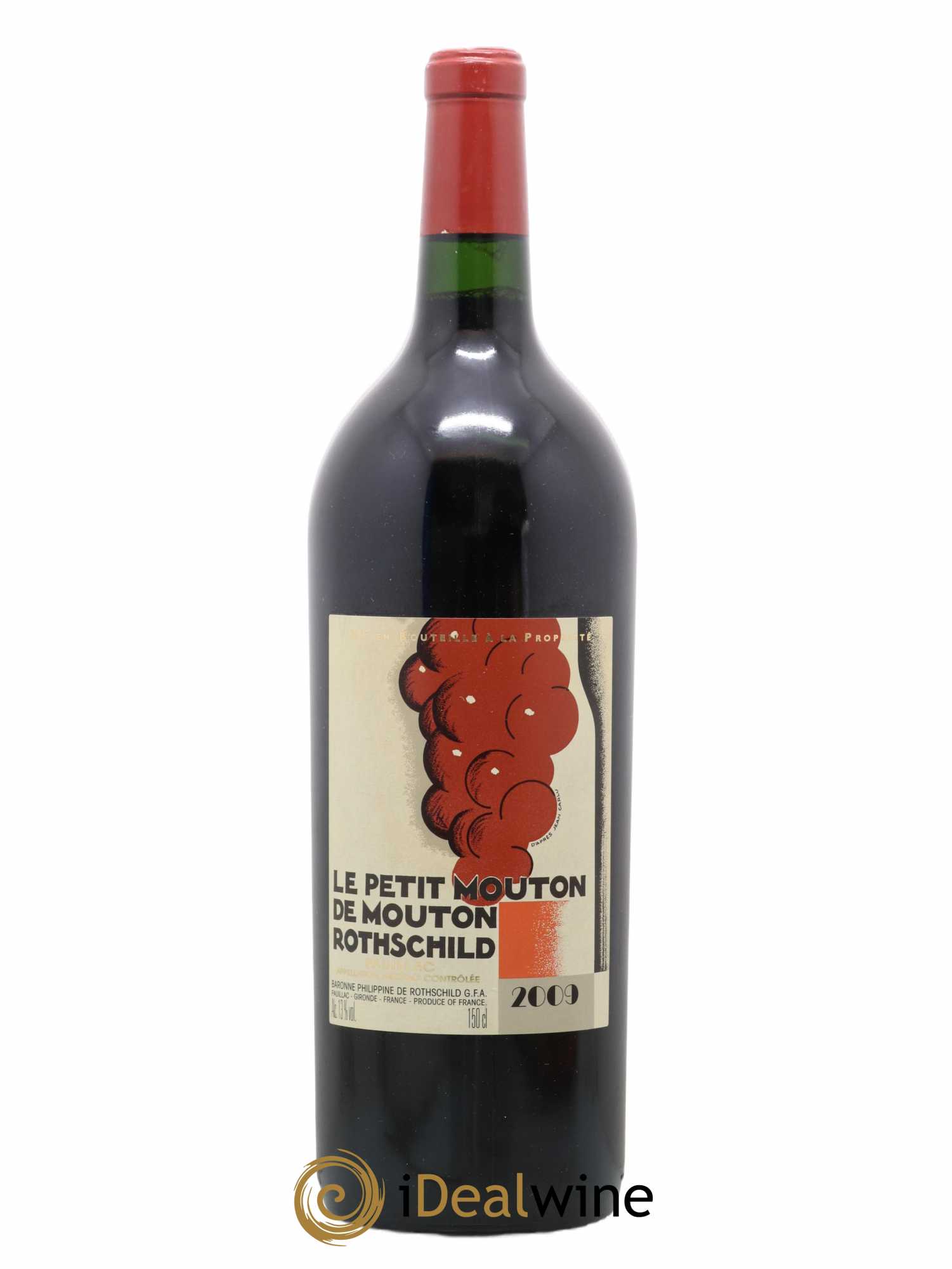 Petit Mouton Second Vin 2009 - Lot de 1 magnum - 0