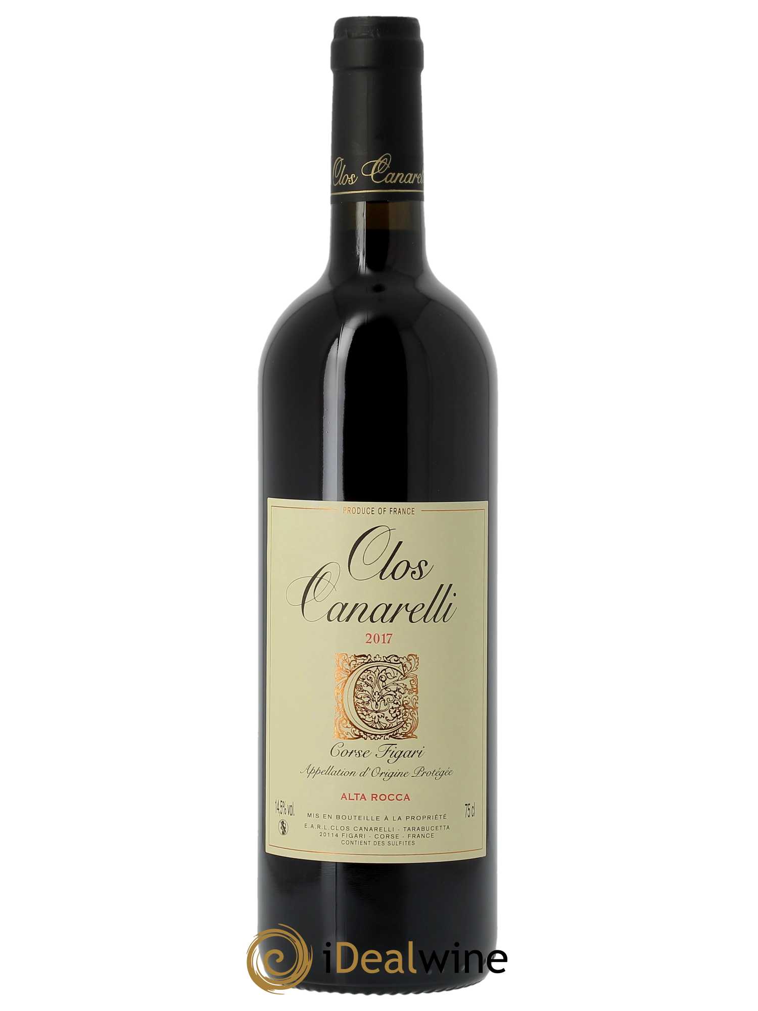 Vin de France Alta Rocca Clos Canarelli 2017 - Lot of 1 bottle - 0