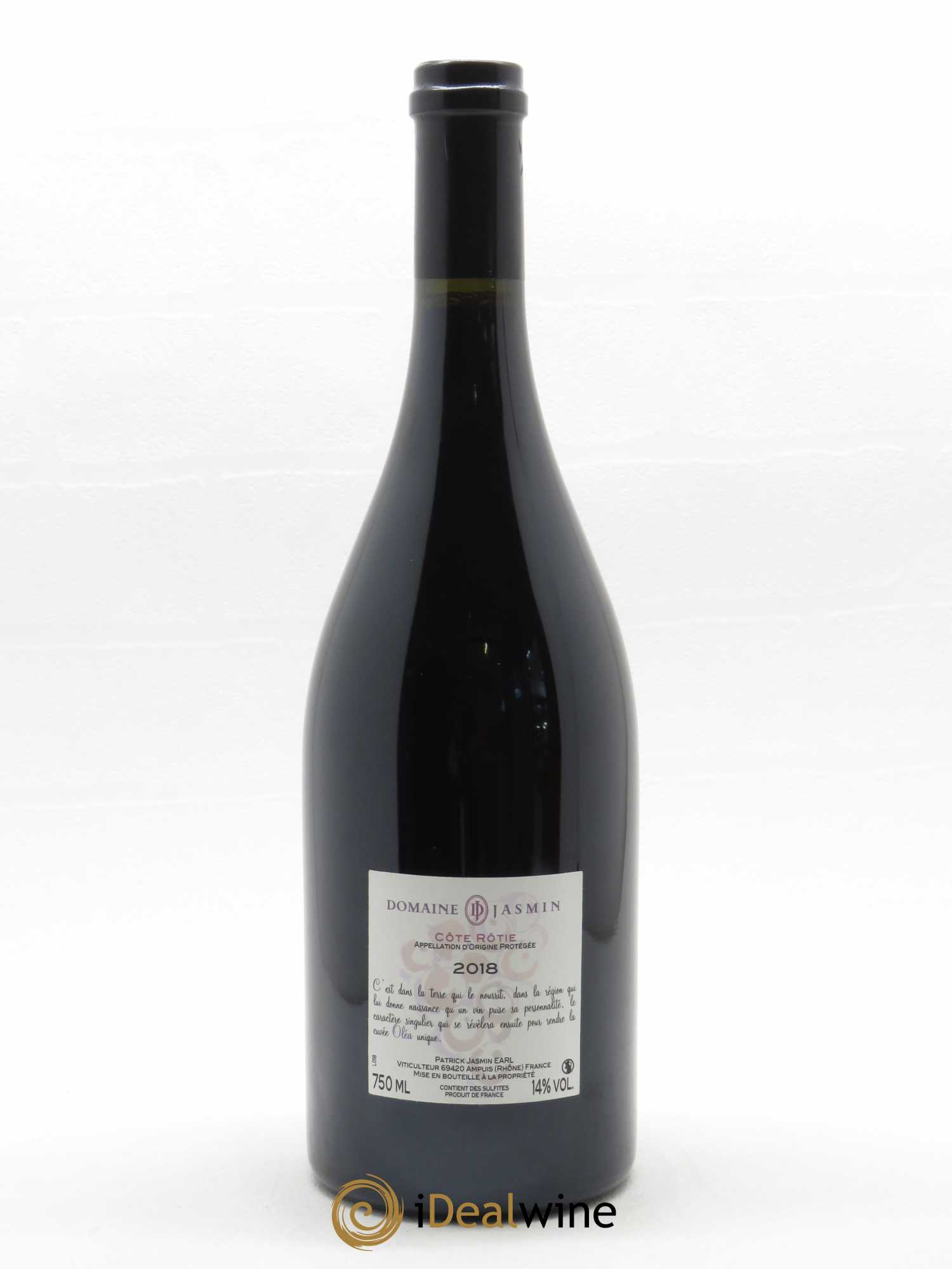 Côte-Rôtie Oléa Jasmin (Domaine) 2018 - Lot of 1 bottle - 1