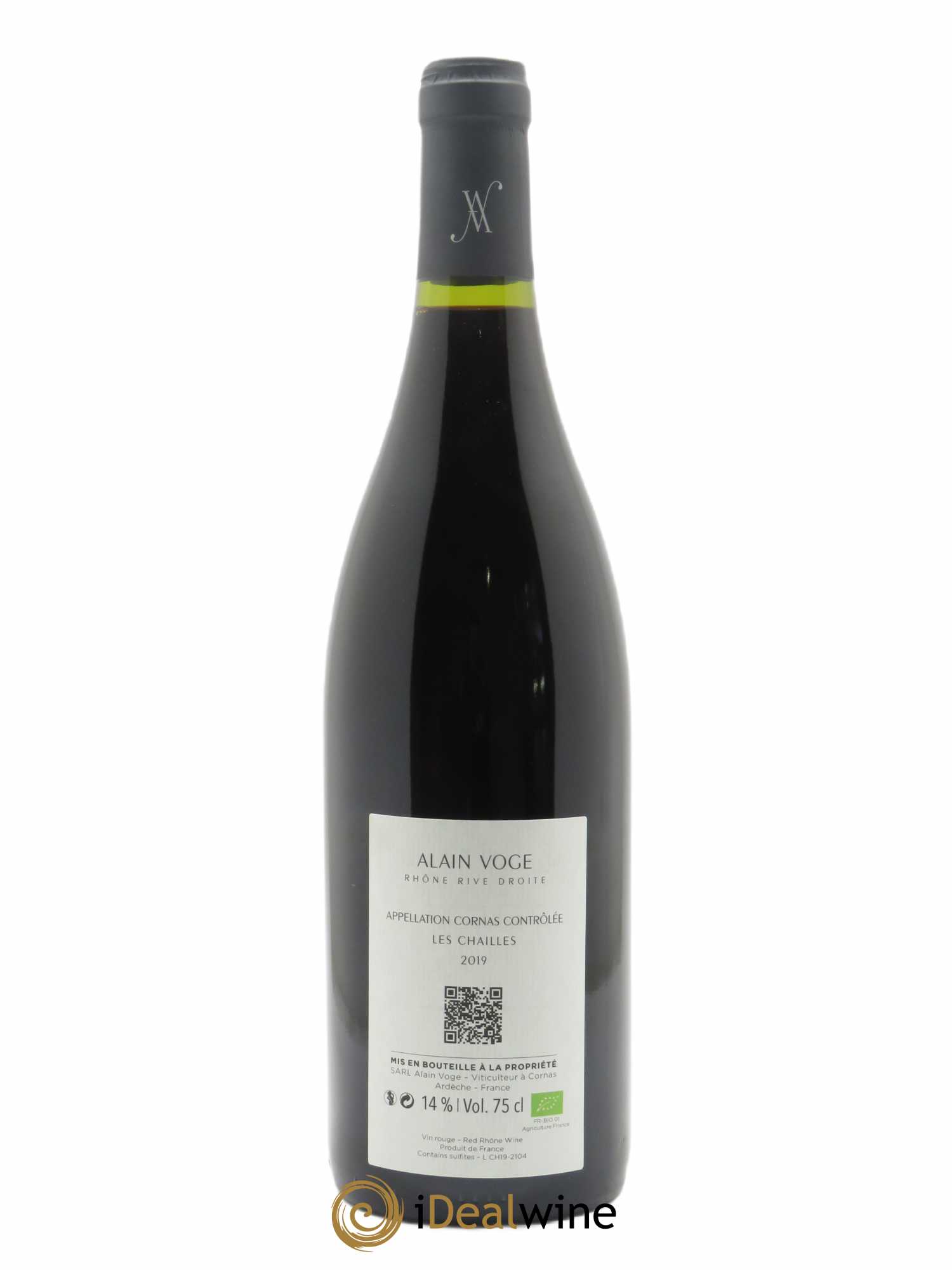 Cornas Les Chailles Alain Voge (Domaine) 2019 - Lot de 1 bouteille - 1