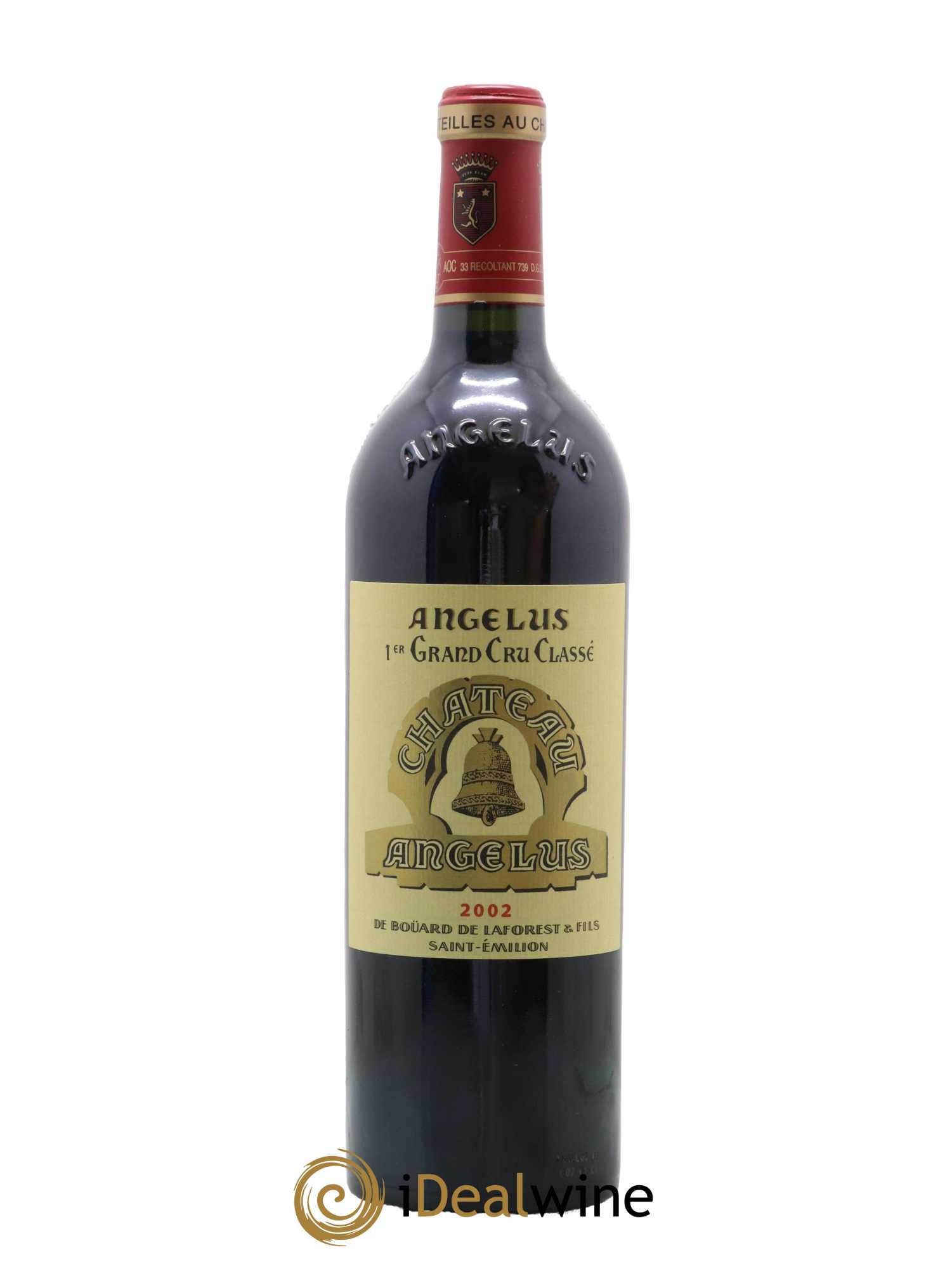 Château Angélus 1er Grand Cru Classé A 2002 - Lot of 1 bottle - 0