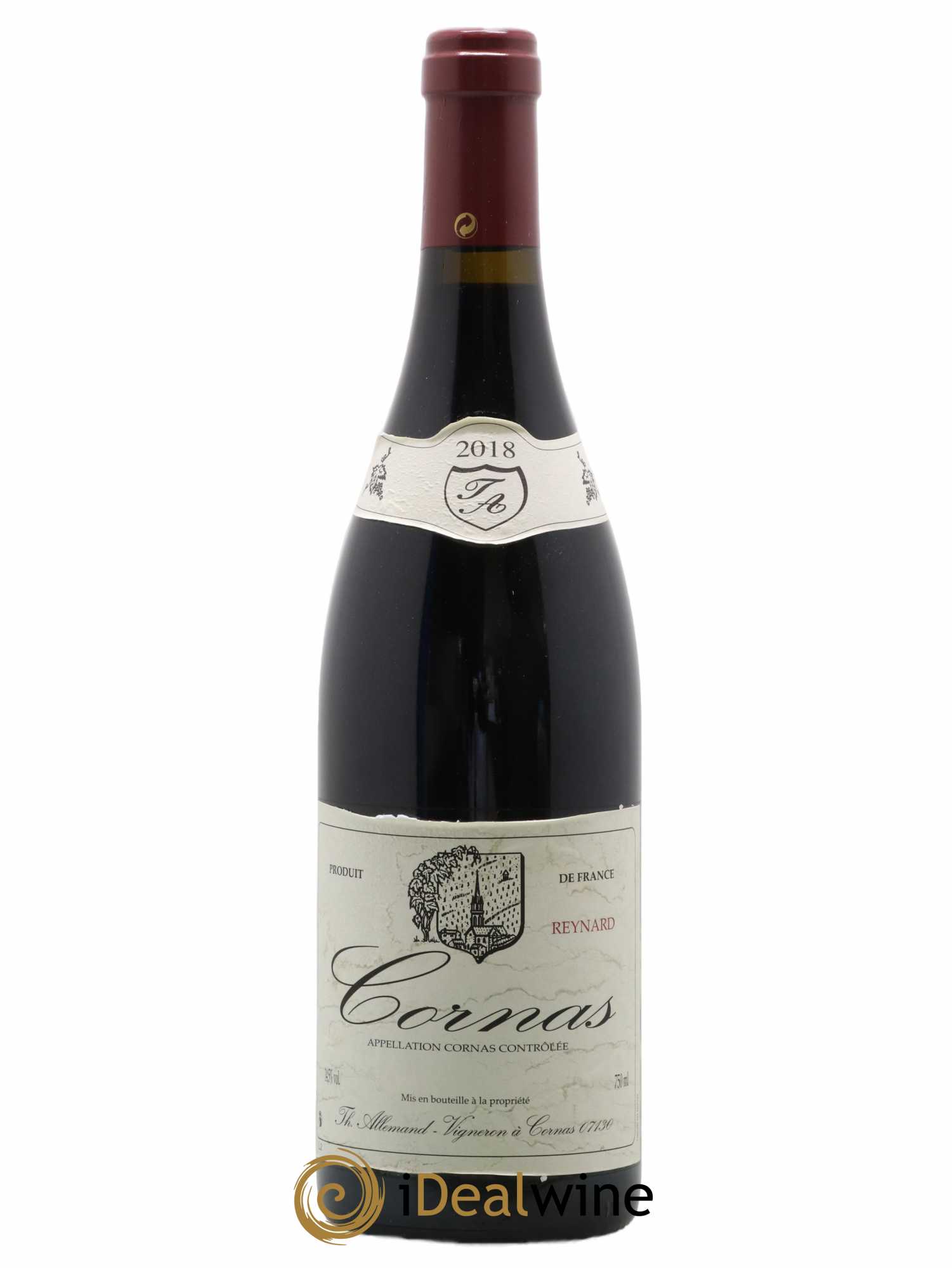 Cornas Reynard Thierry Allemand 2018 - Lot de 1 bouteille - 0