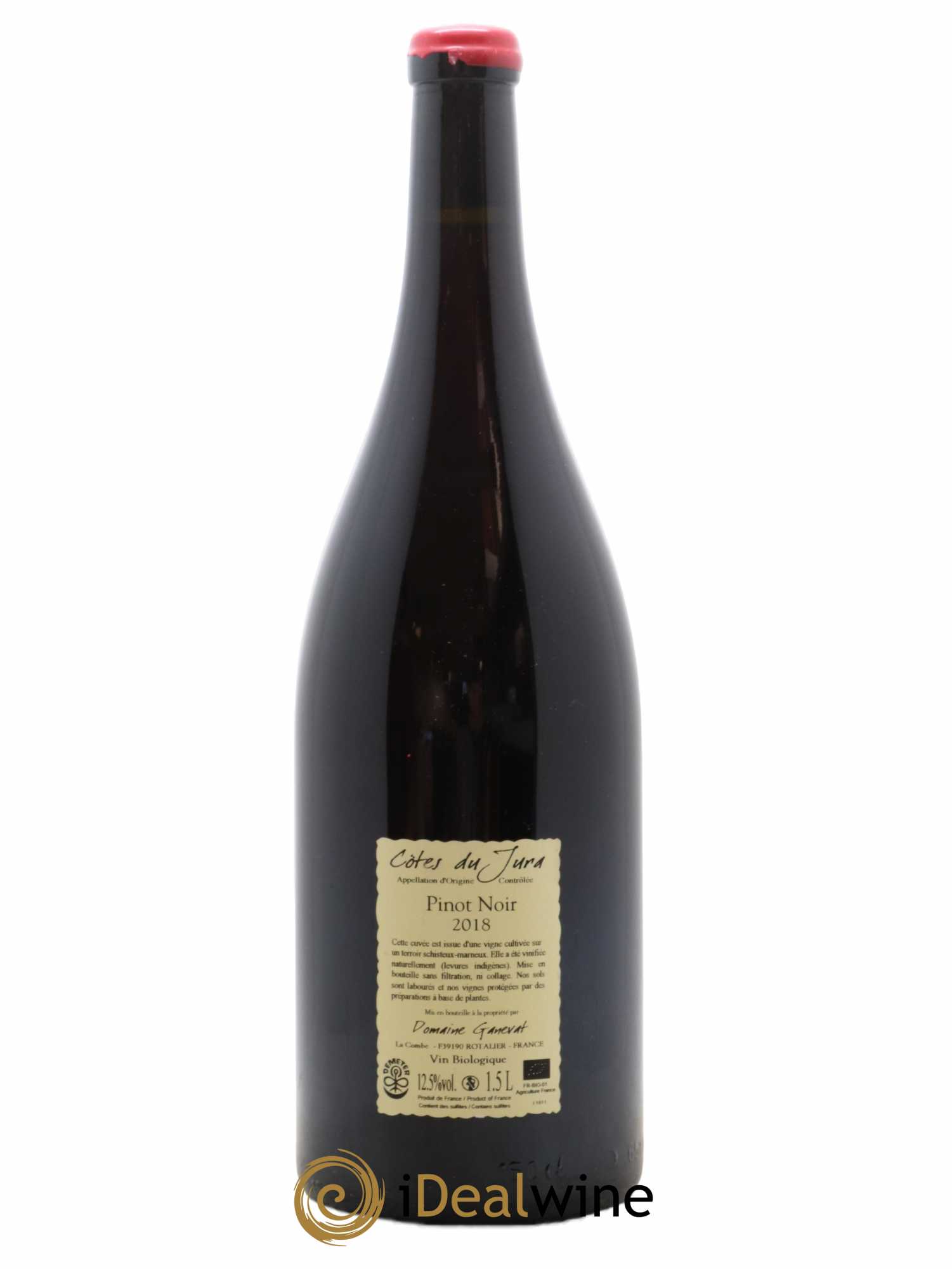 Côtes du Jura Pinot Noir En Billat  Jean-François Ganevat (Domaine) 2018 - Lot de 1 magnum - 1