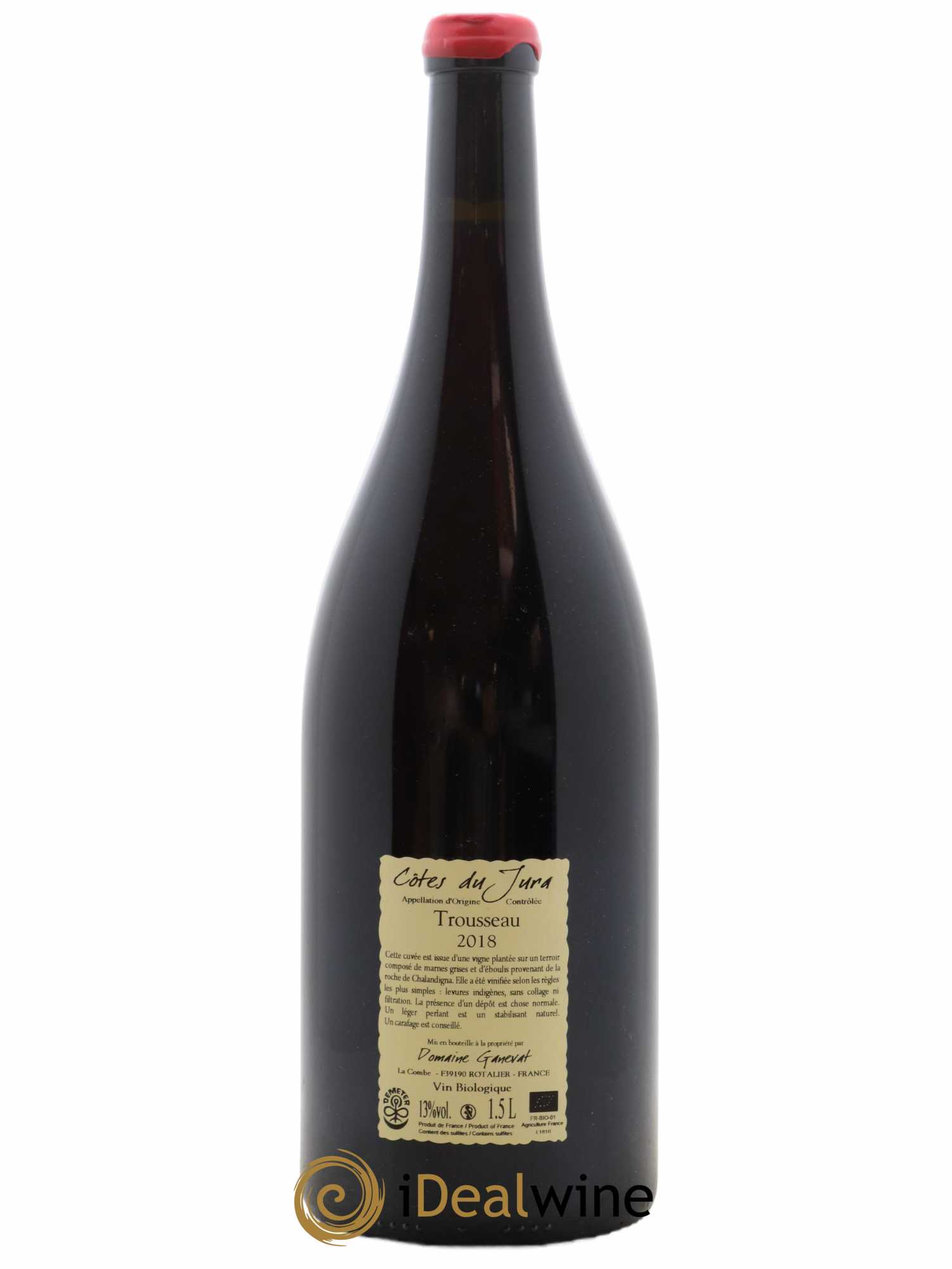 Côtes du Jura Plein Sud Jean-François Ganevat (Domaine) 2018 - Lot de 1 magnum - 1