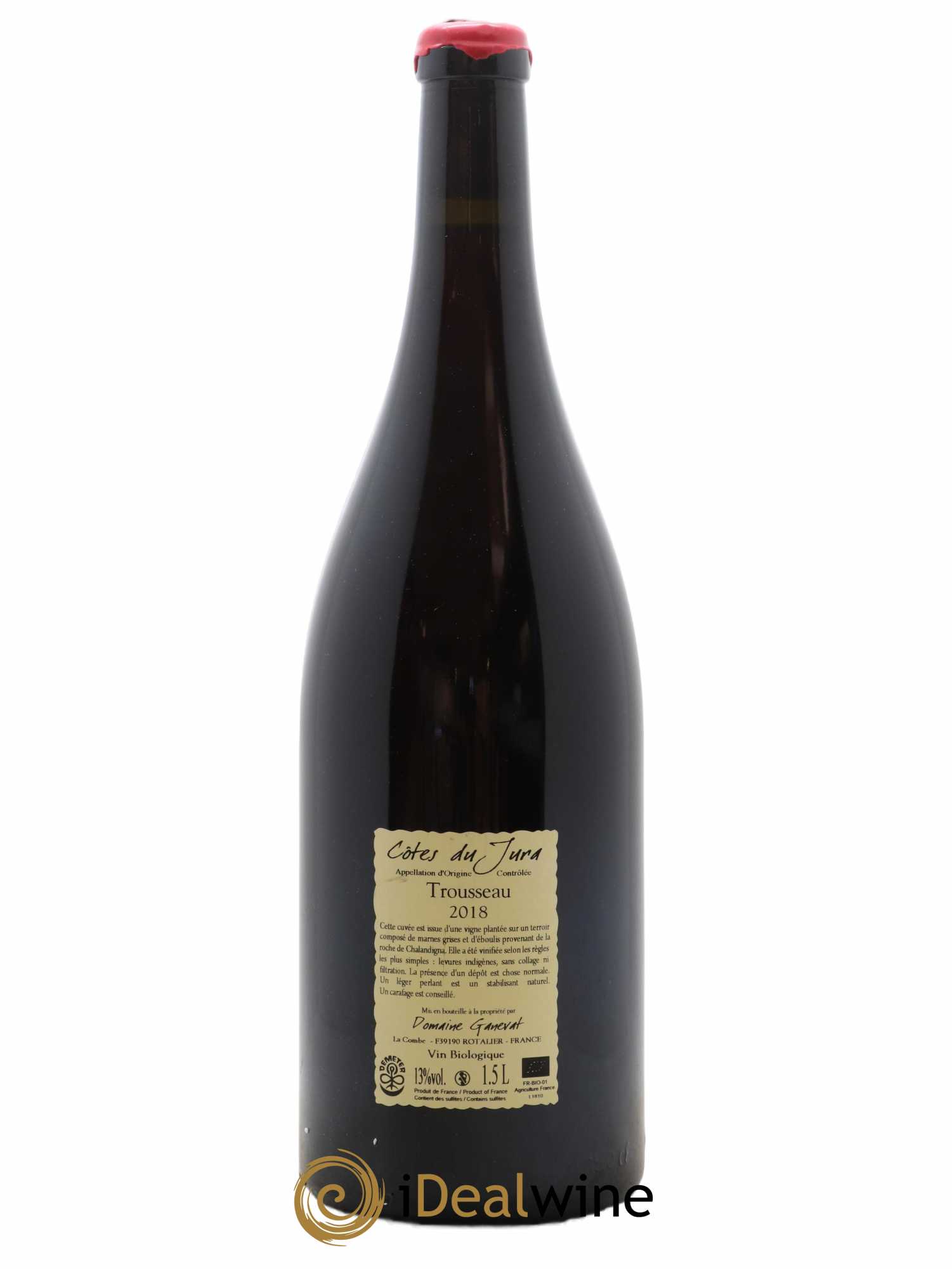 Côtes du Jura Plein Sud Jean-François Ganevat (Domaine) 2018 - Lot de 1 magnum - 1