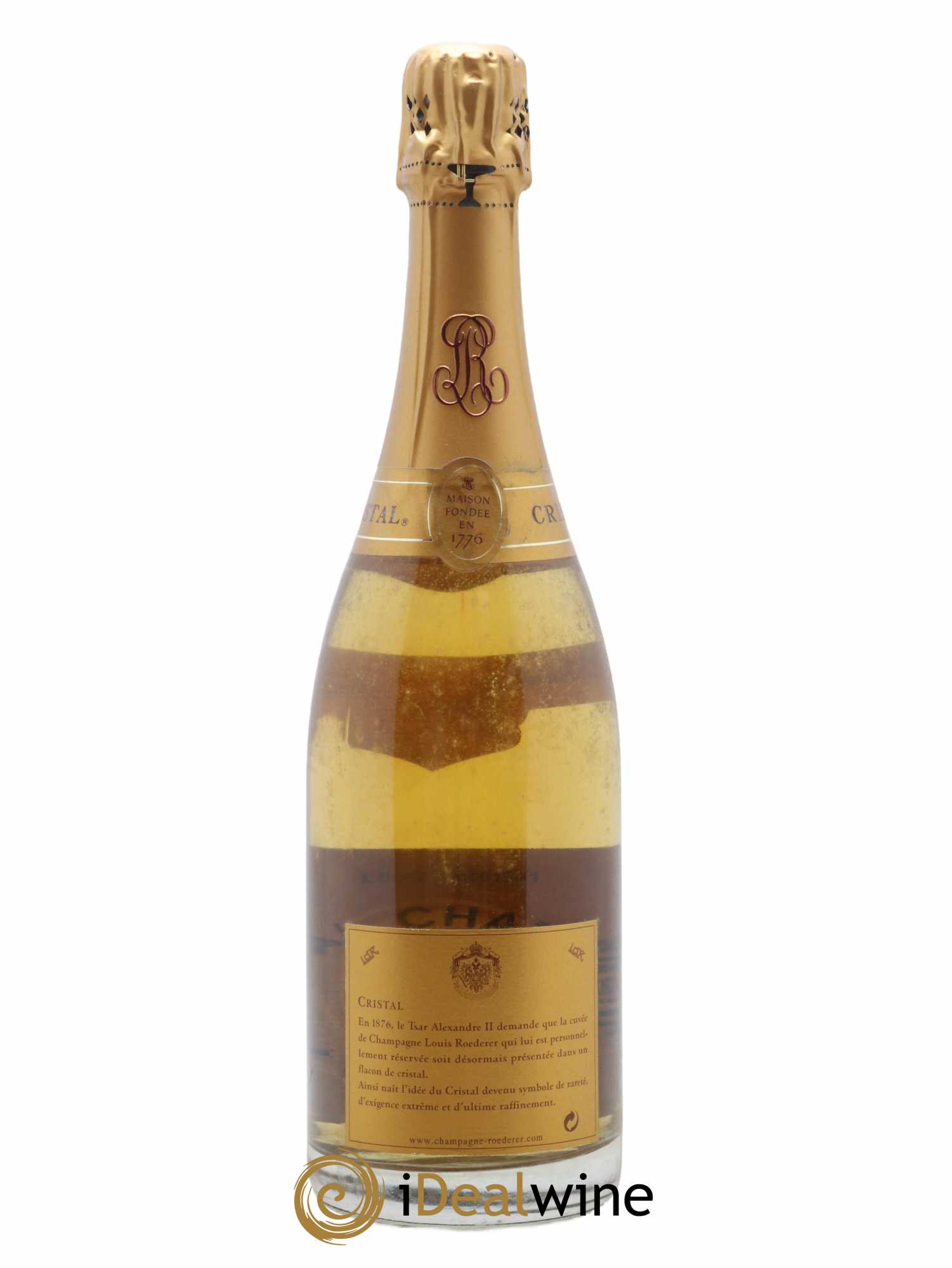 Cristal Louis Roederer 1996 - Lot de 1 bouteille - 2