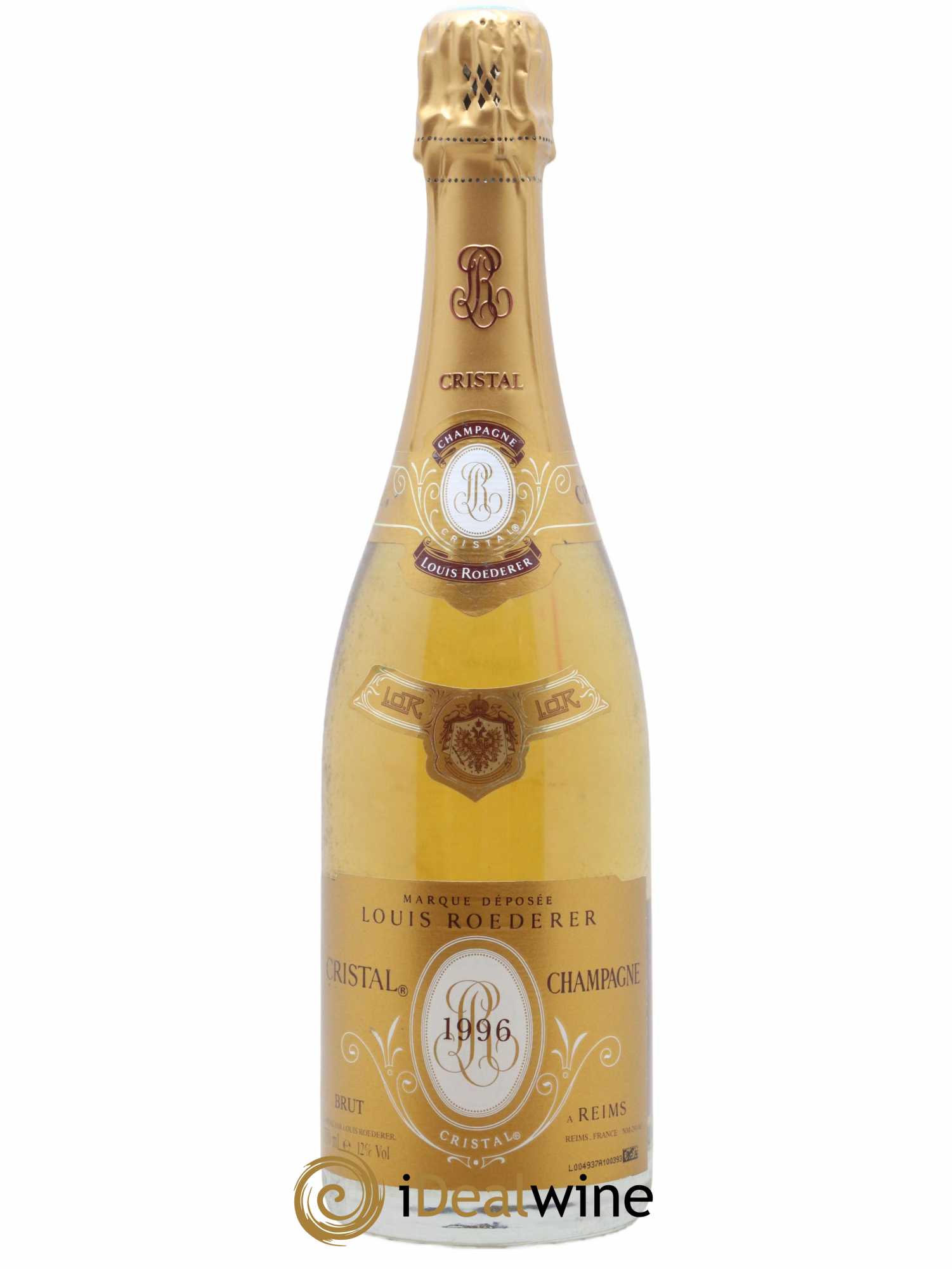 Cristal Louis Roederer 1996 - Lot de 1 bouteille - 1