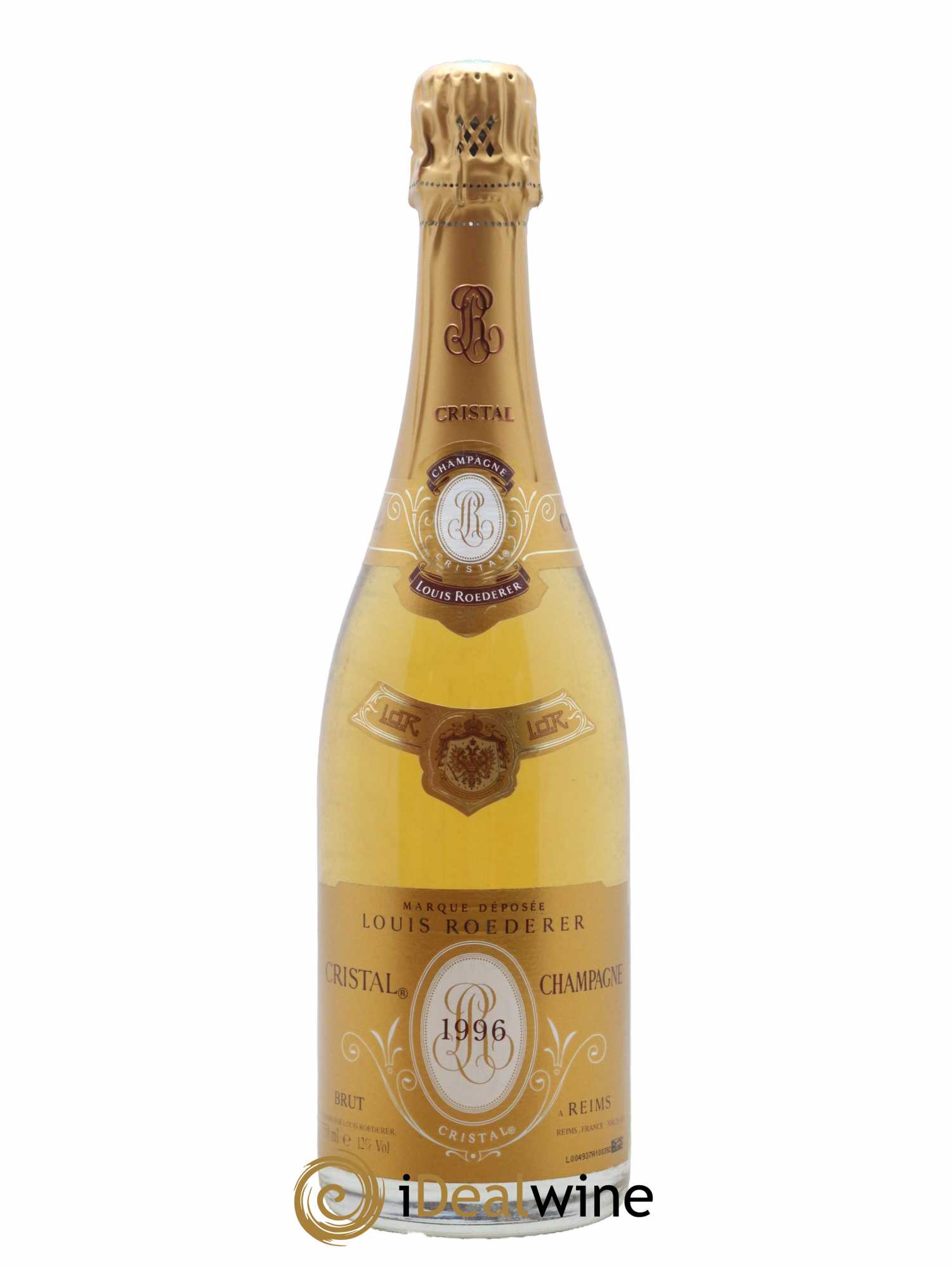 Cristal Louis Roederer 1996 - Lot de 1 bouteille - 1