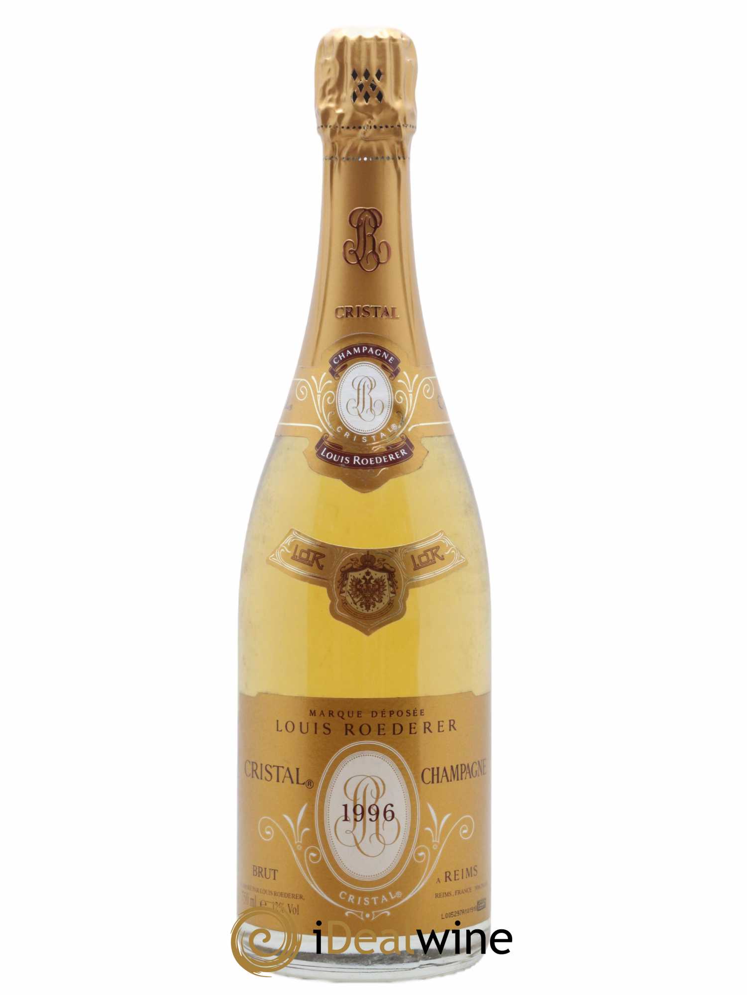 Cristal Louis Roederer 1996 - Lot de 1 bouteille - 1