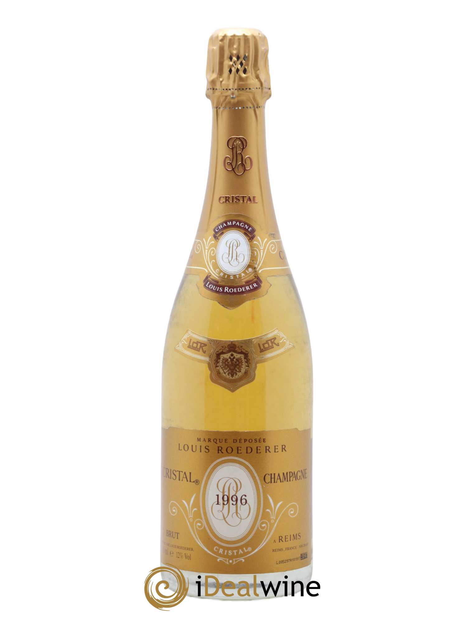 Cristal Louis Roederer 1996 - Lot de 1 bouteille - 1