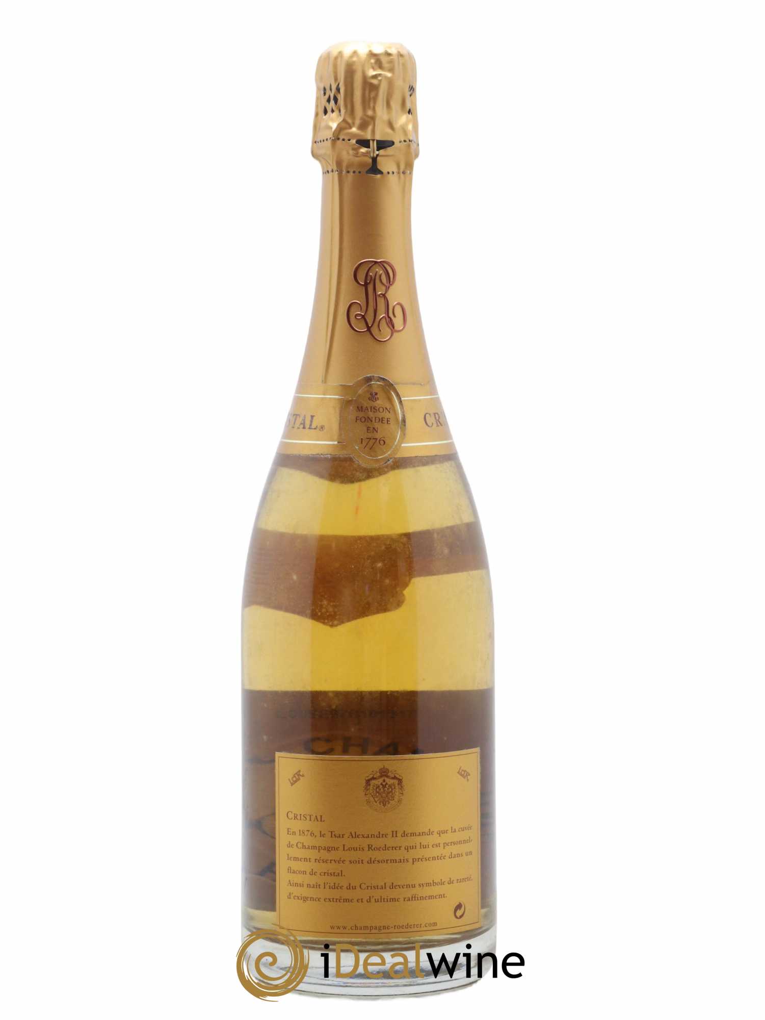 Cristal Louis Roederer 1996 - Lot de 1 bouteille - 2