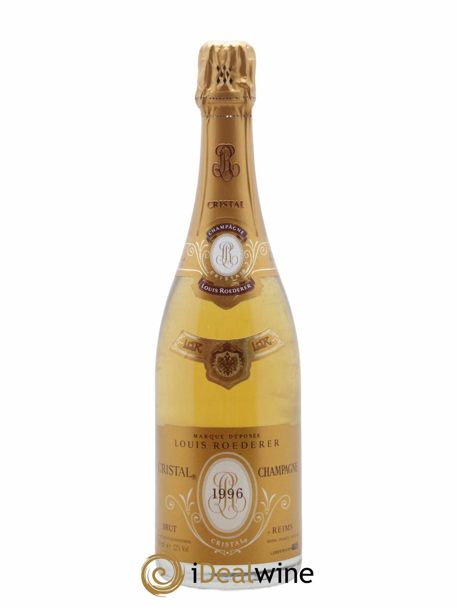 Cristal Louis Roederer 1996 - Lot de 1 bouteille - 1