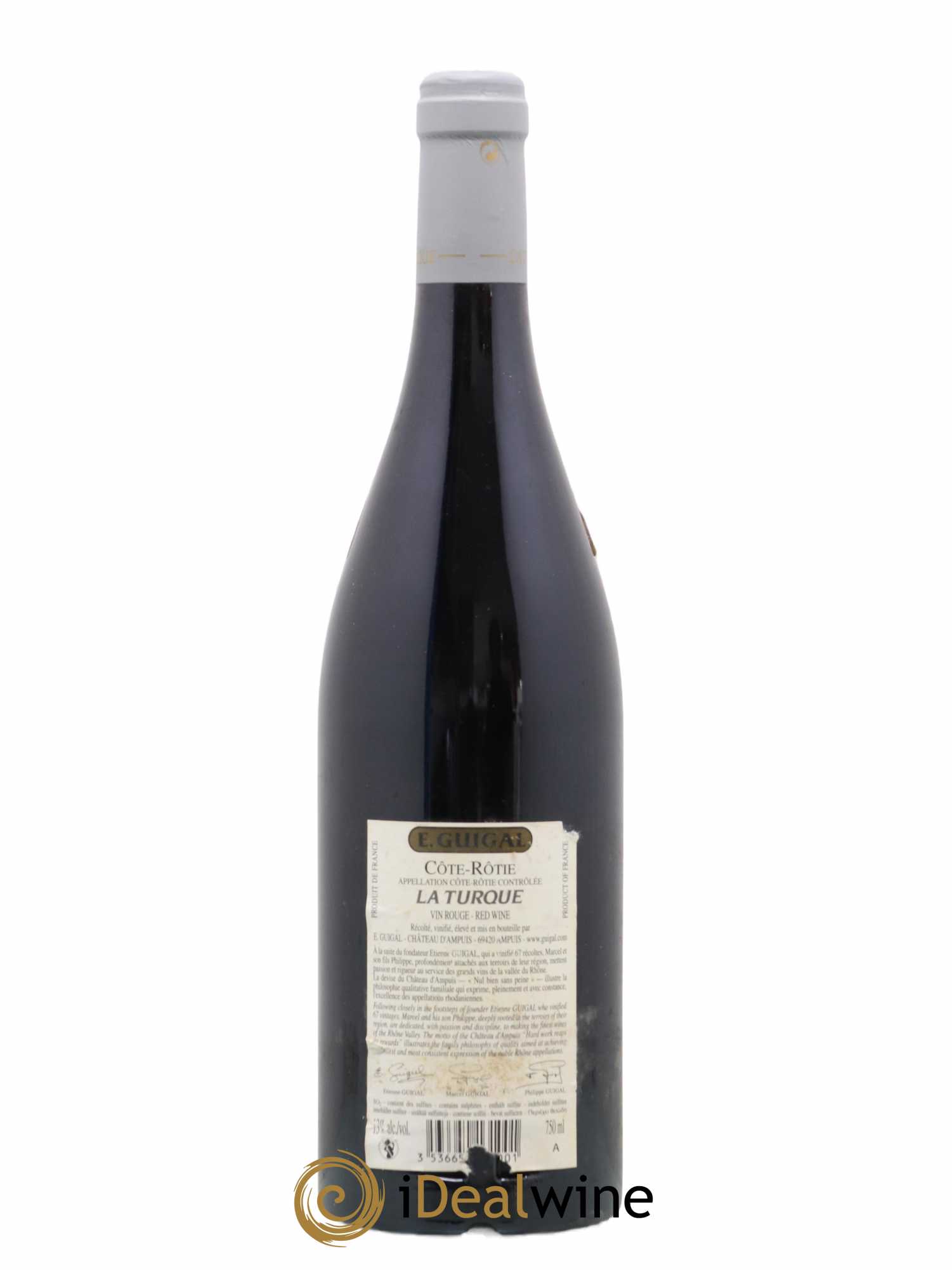 Côte-Rôtie La Turque Guigal 2007 - Lot de 1 bouteille - 1