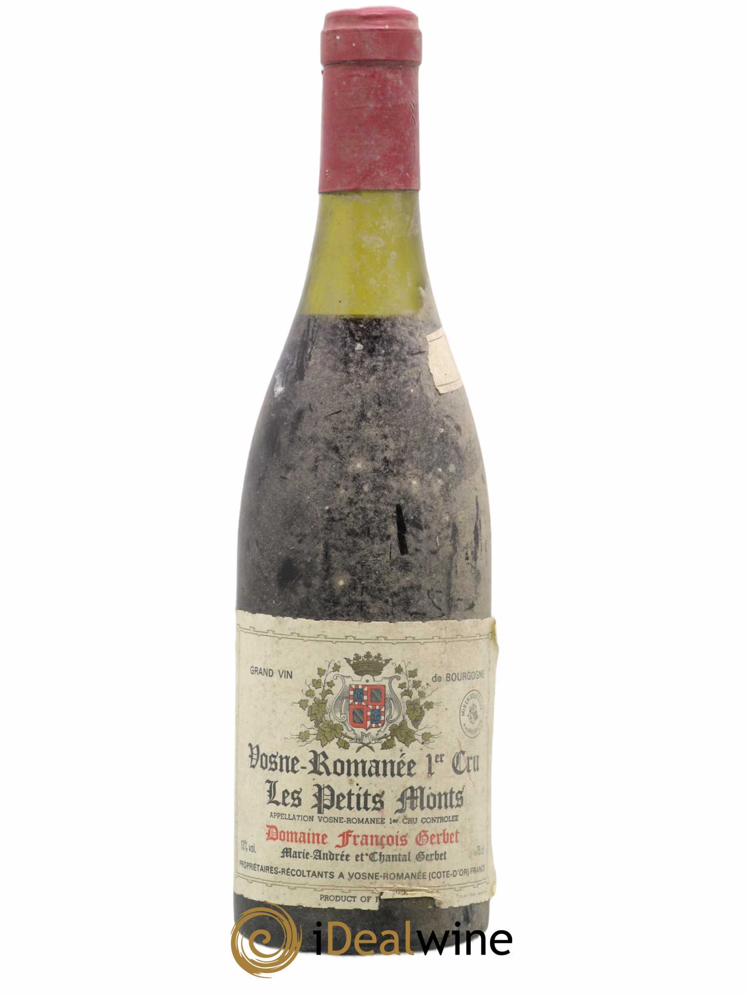 Vosne-Romanée 1er Cru Les Petits Monts François Gerbet 1990 - Lot de 1 bouteille - 0
