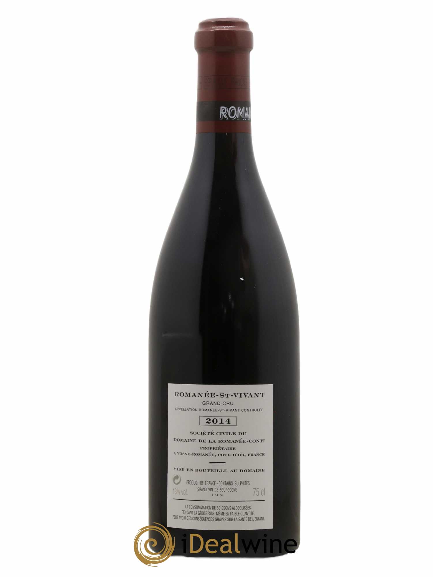 Romanée-Saint-Vivant Grand Cru Domaine de la Romanée-Conti 2014 - Lot de 1 bouteille - 1
