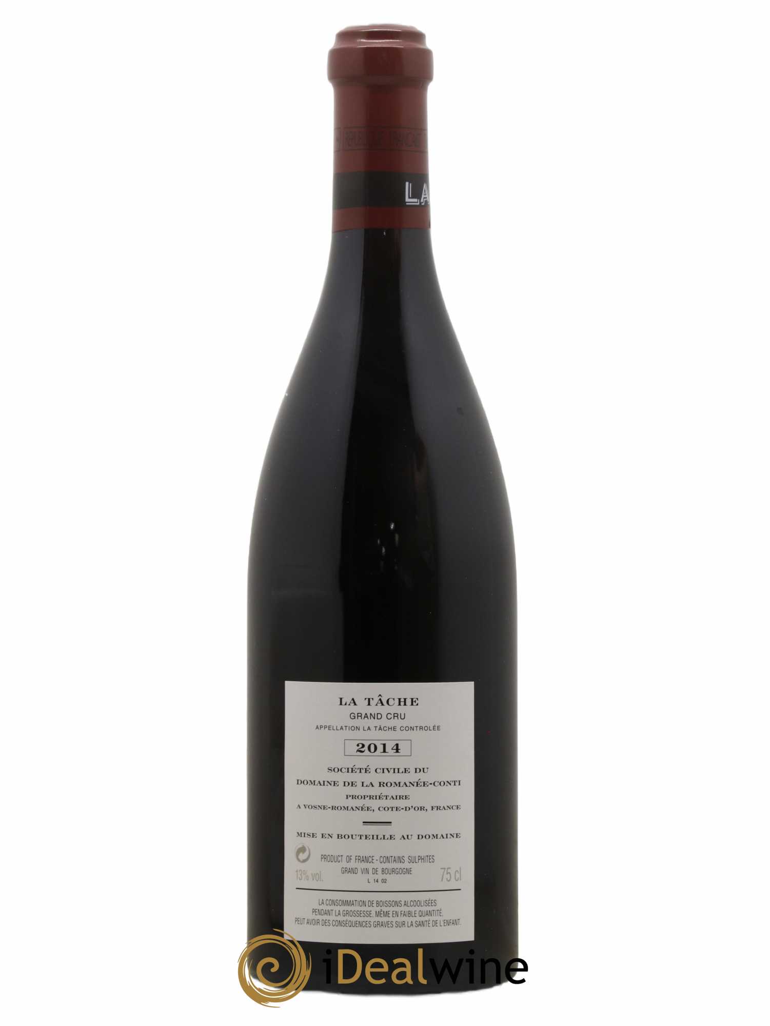 Acquista La Tâche Grand Cru Domaine de la Romanée-Conti 2014 (lot